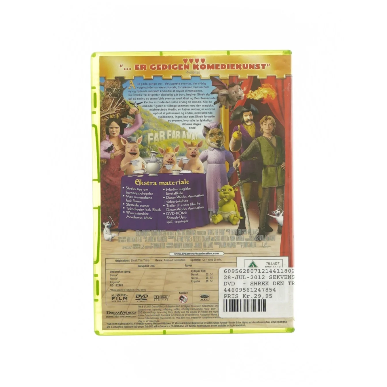 Shrek den tredje (DVD)
