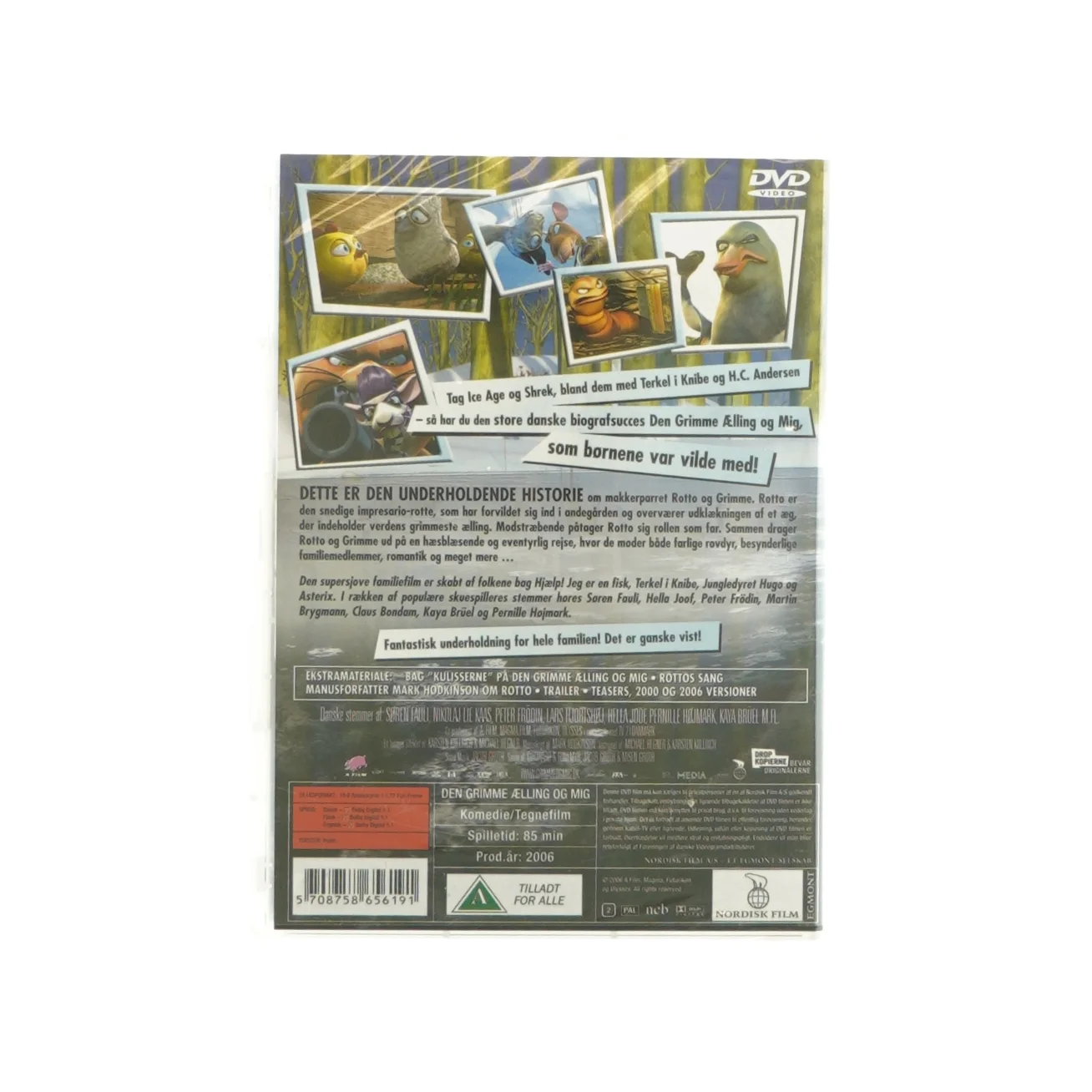 Den grimme ælling og mig (DVD)