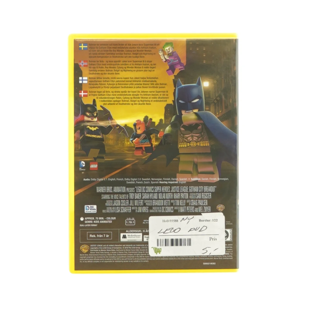 Lego Justive league, Gotham city breakout (DVD)