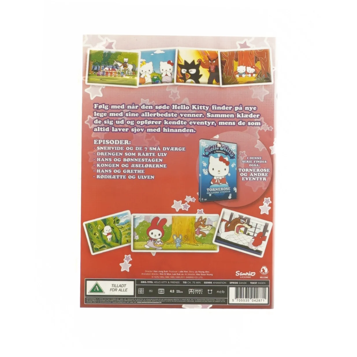 Hello Kitty og vennerne, Snehvide og andre eventyr (DVD)