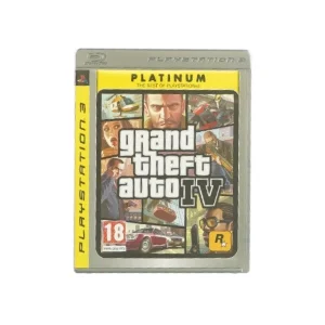 Grand theft auto IV til playstation 3 (Blu-ray)