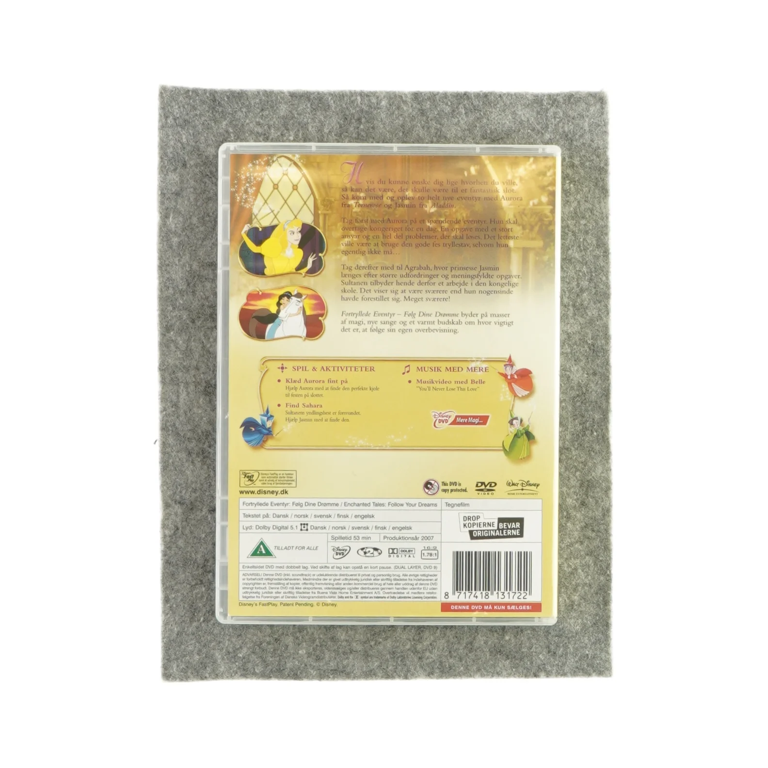 Prinsesser fortryllende eventyr - Følg dine drømme (DVD)