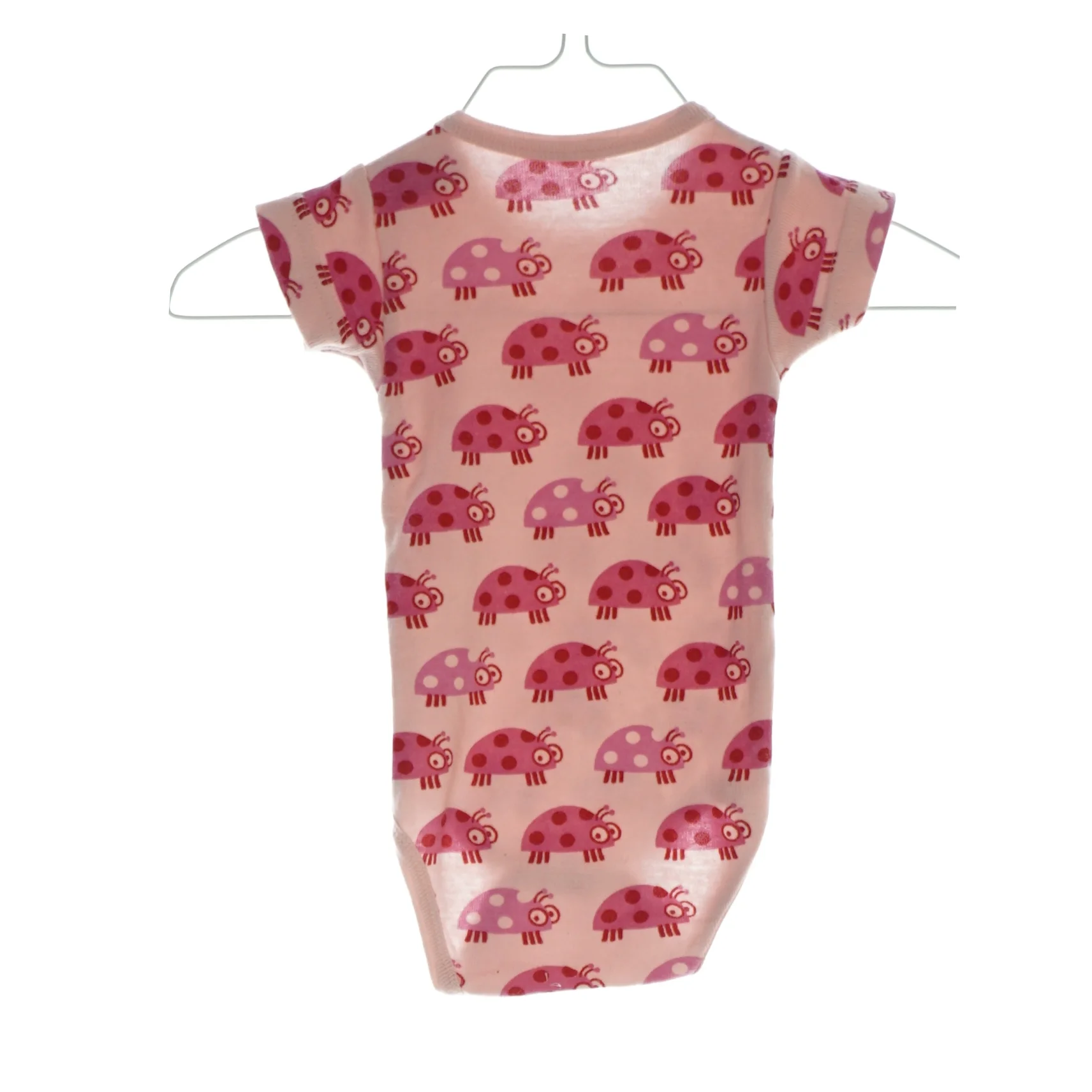 Bodystocking med mariehøne (str. ca. 62/68)