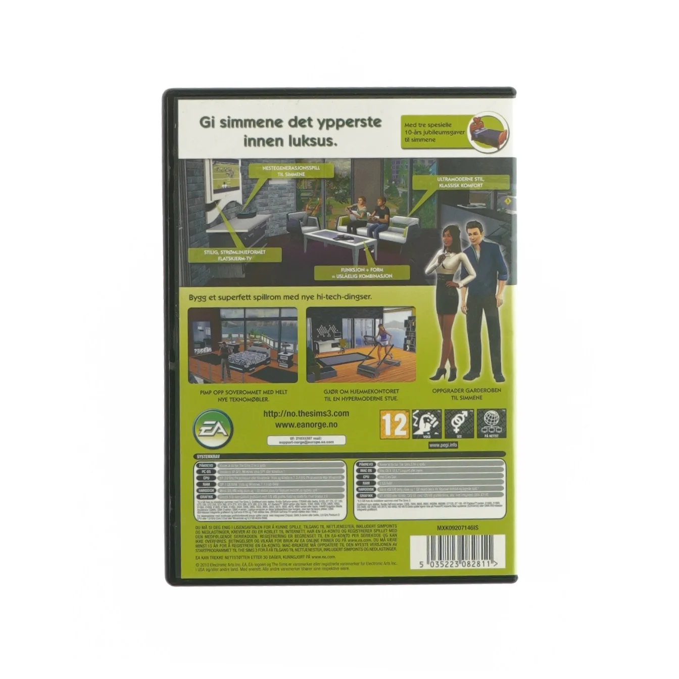 The Sims 3 - Luksus og design pakke (Spil) Orderly.shop