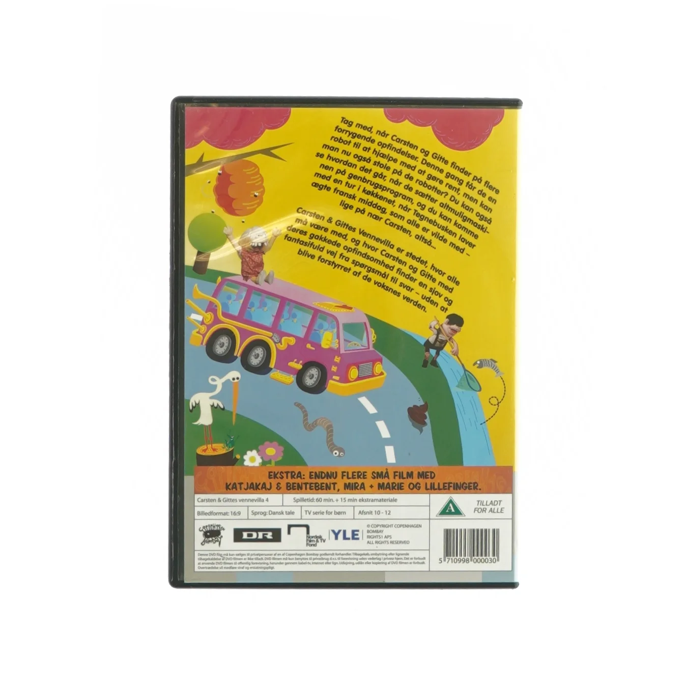 Carsten og Gittes vennevilla (DVD)