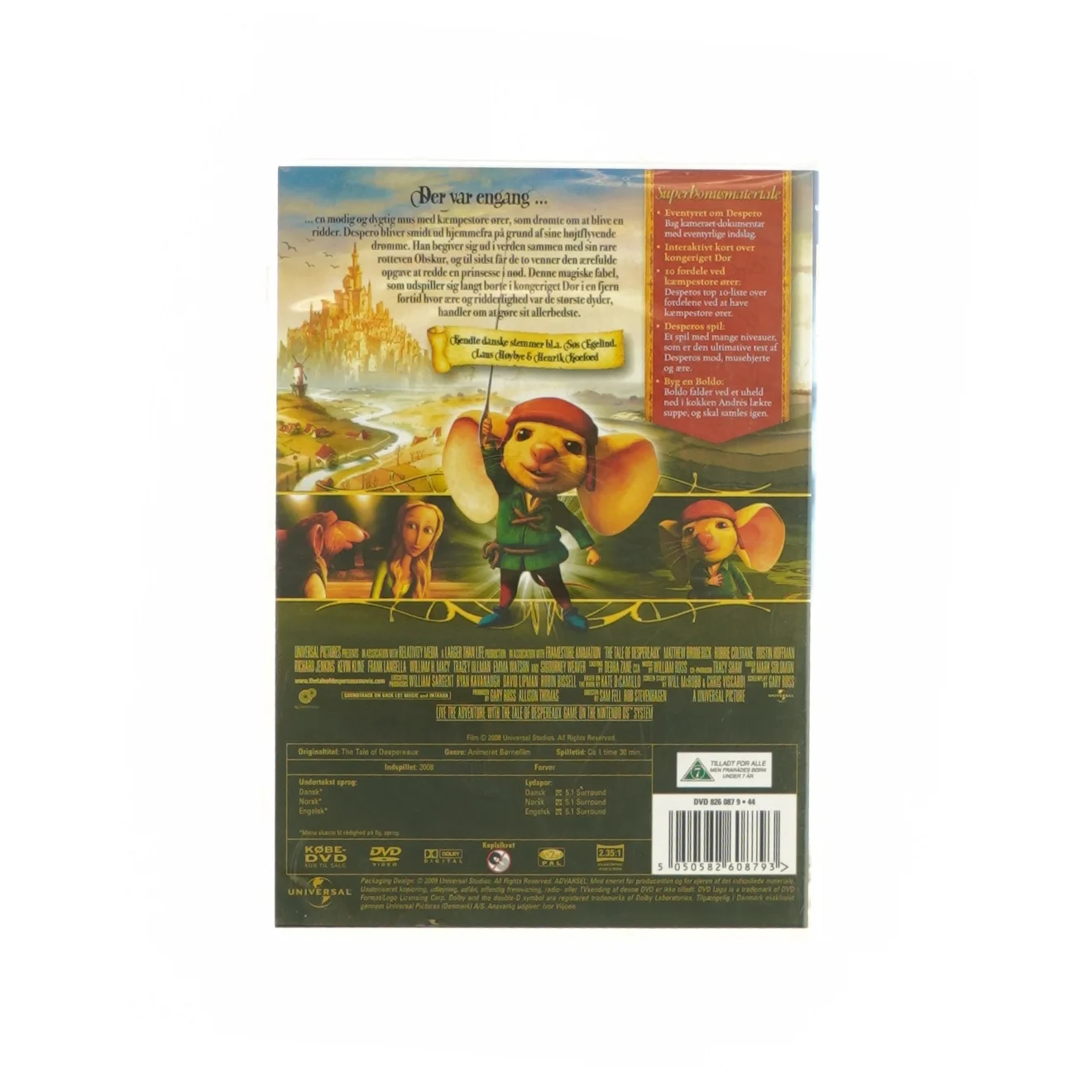 Eventyret om Despero (DVD)