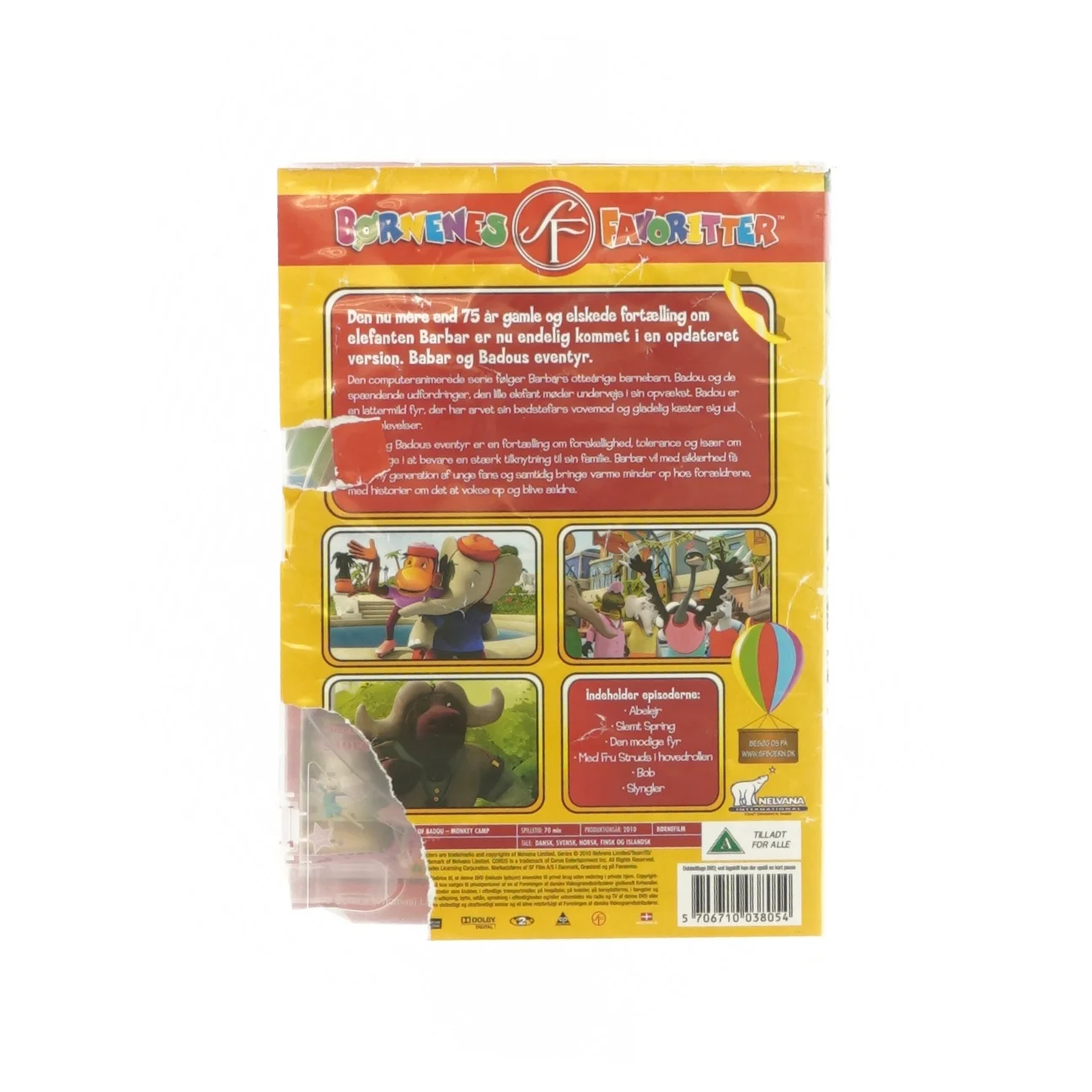 Babar og Badous eventyr (DVD)