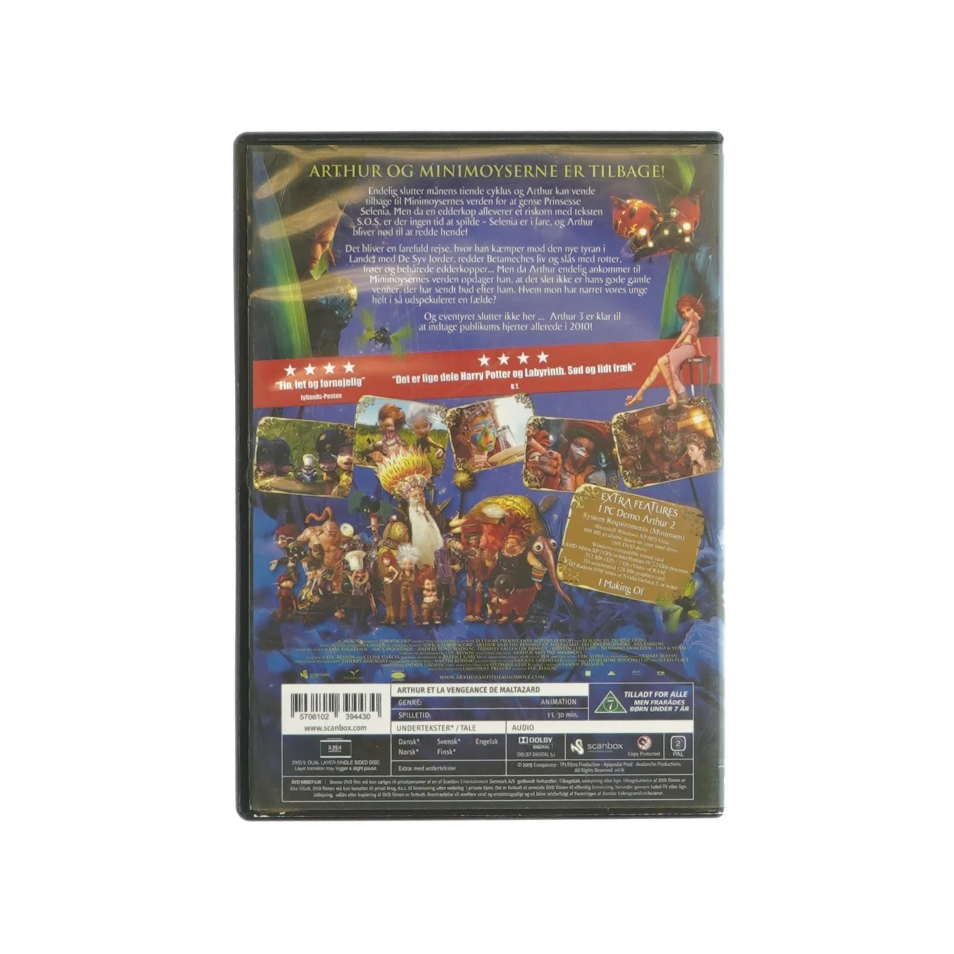 Arthur 2 og Maltazars hævn (DVD)