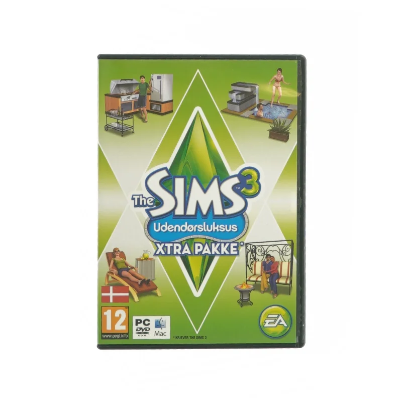 The Sims 3 - Udendørslukus xtra pakke (Spil)