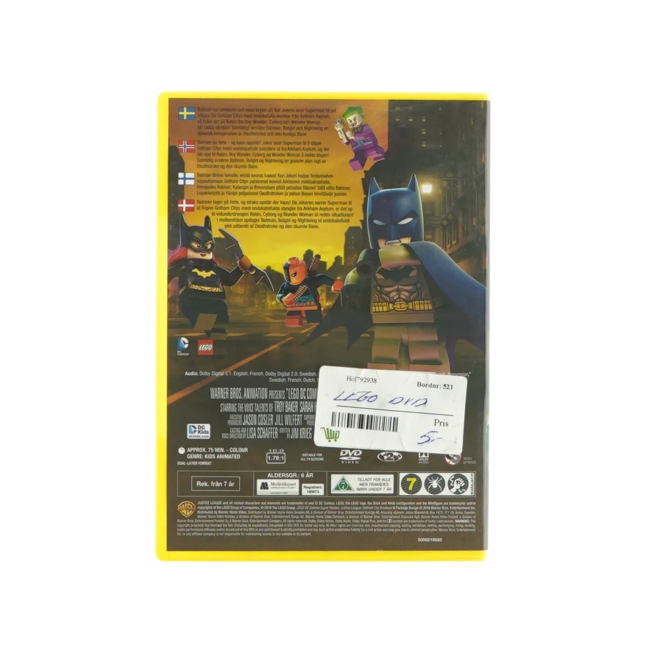 Lego - Justice league, Gotham city breakout (DVD)