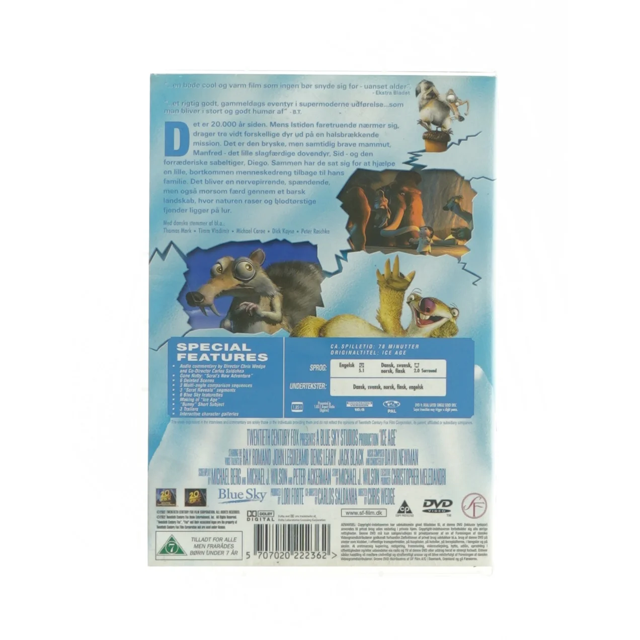 Modsige Flad ingen forbindelse Ice age (DVD) | Orderly.shop