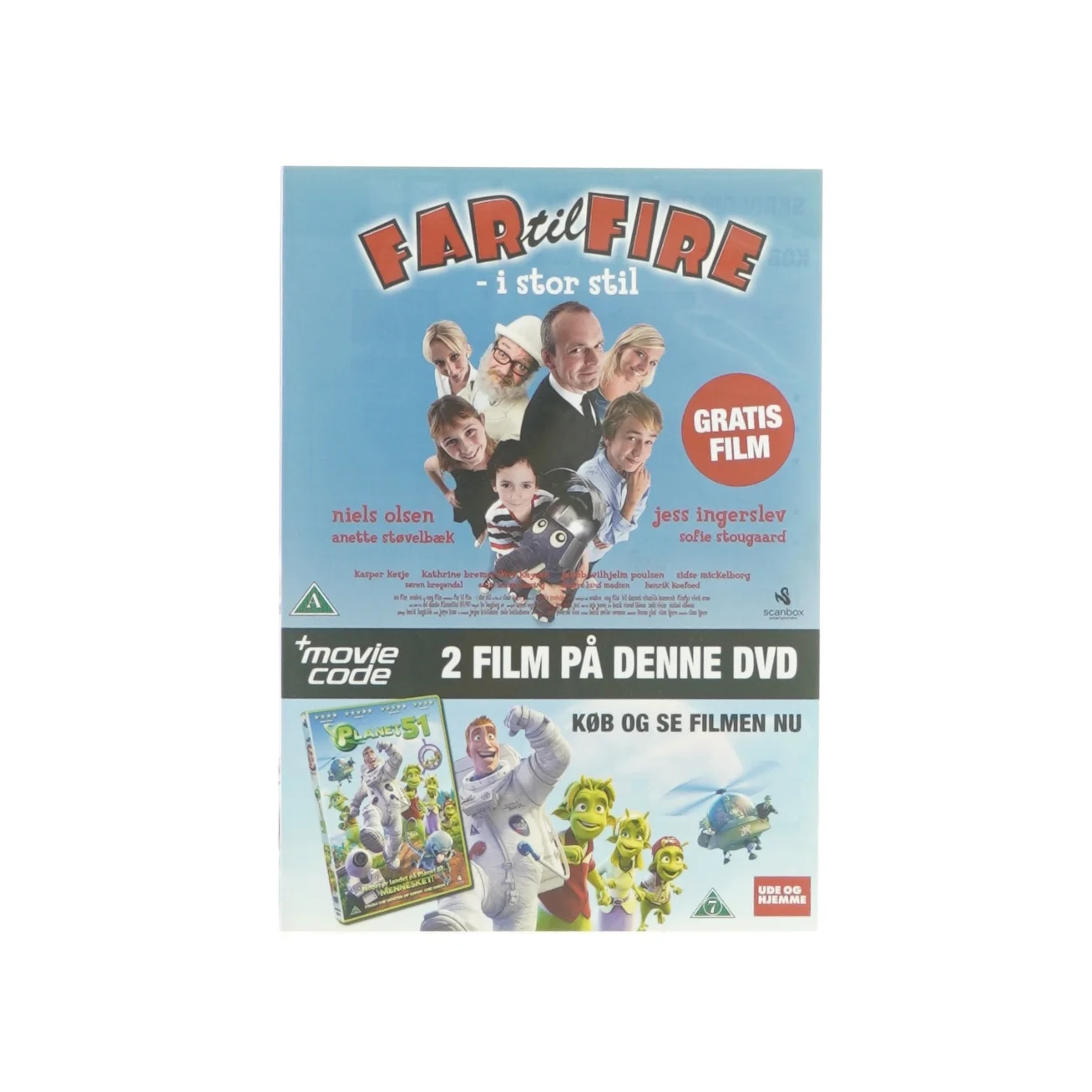 Far til fire - i stor stil og Planet 51 (DVD) (2i1)