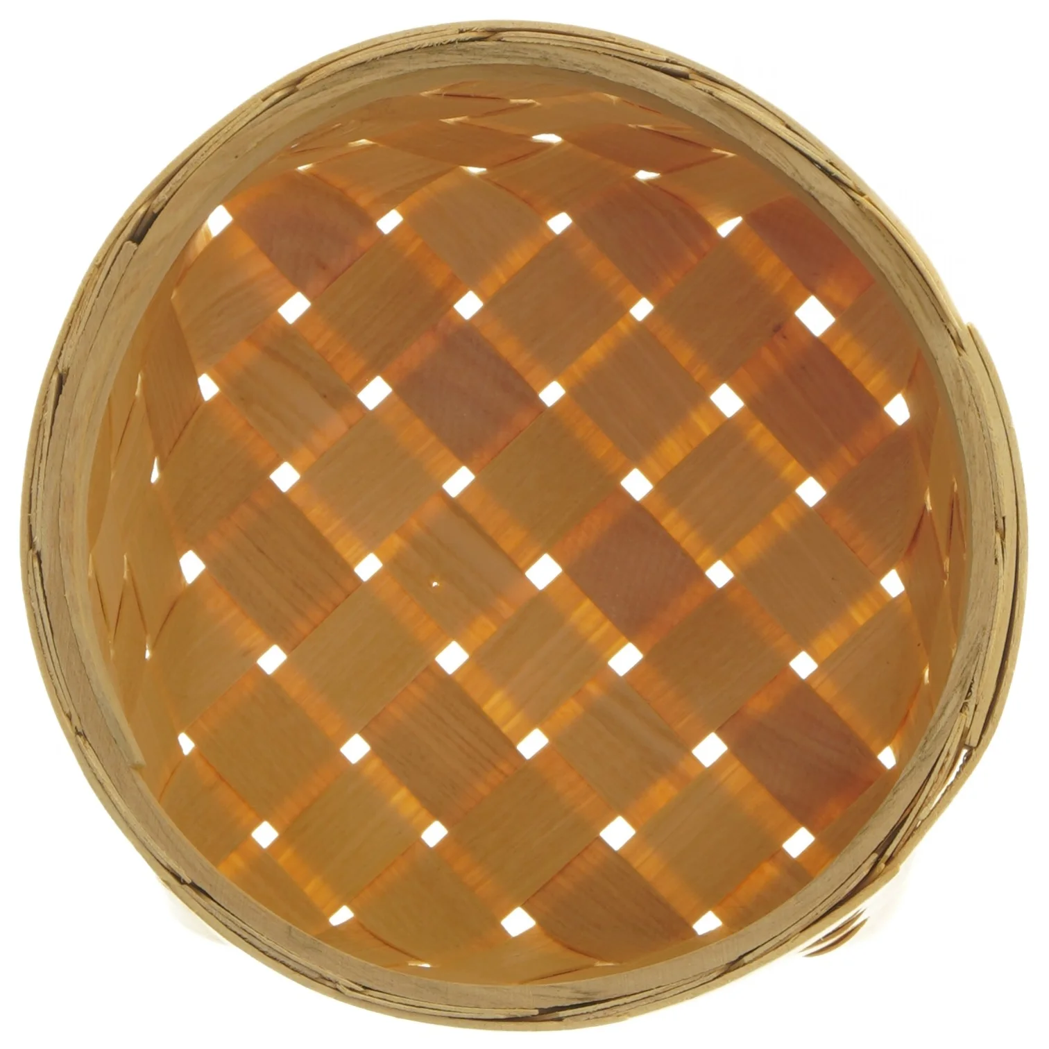 Flettet kurv (str. Ø 17 cm længde 12 cm)