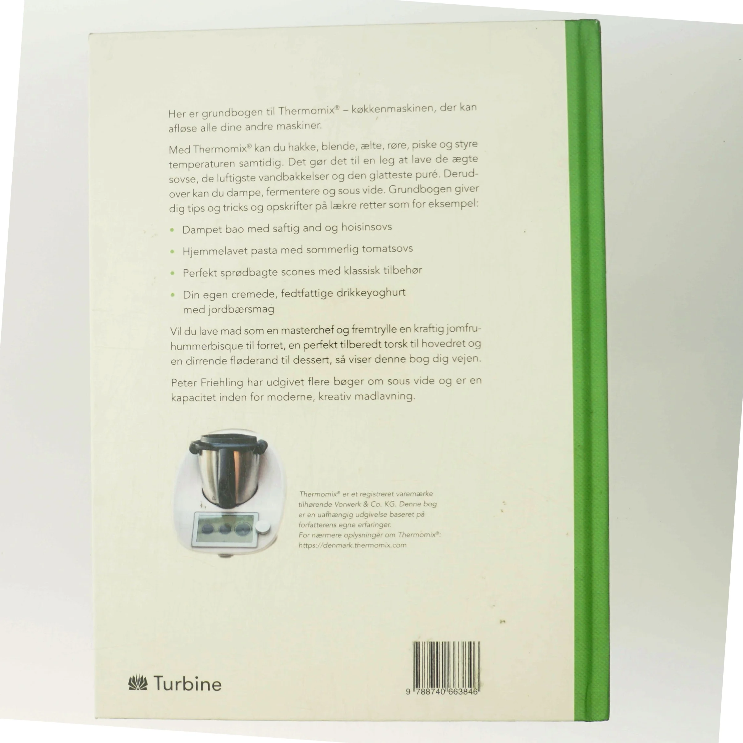 Grundbogen til Thermomix af Peter Bernhard Friehling (Bog)