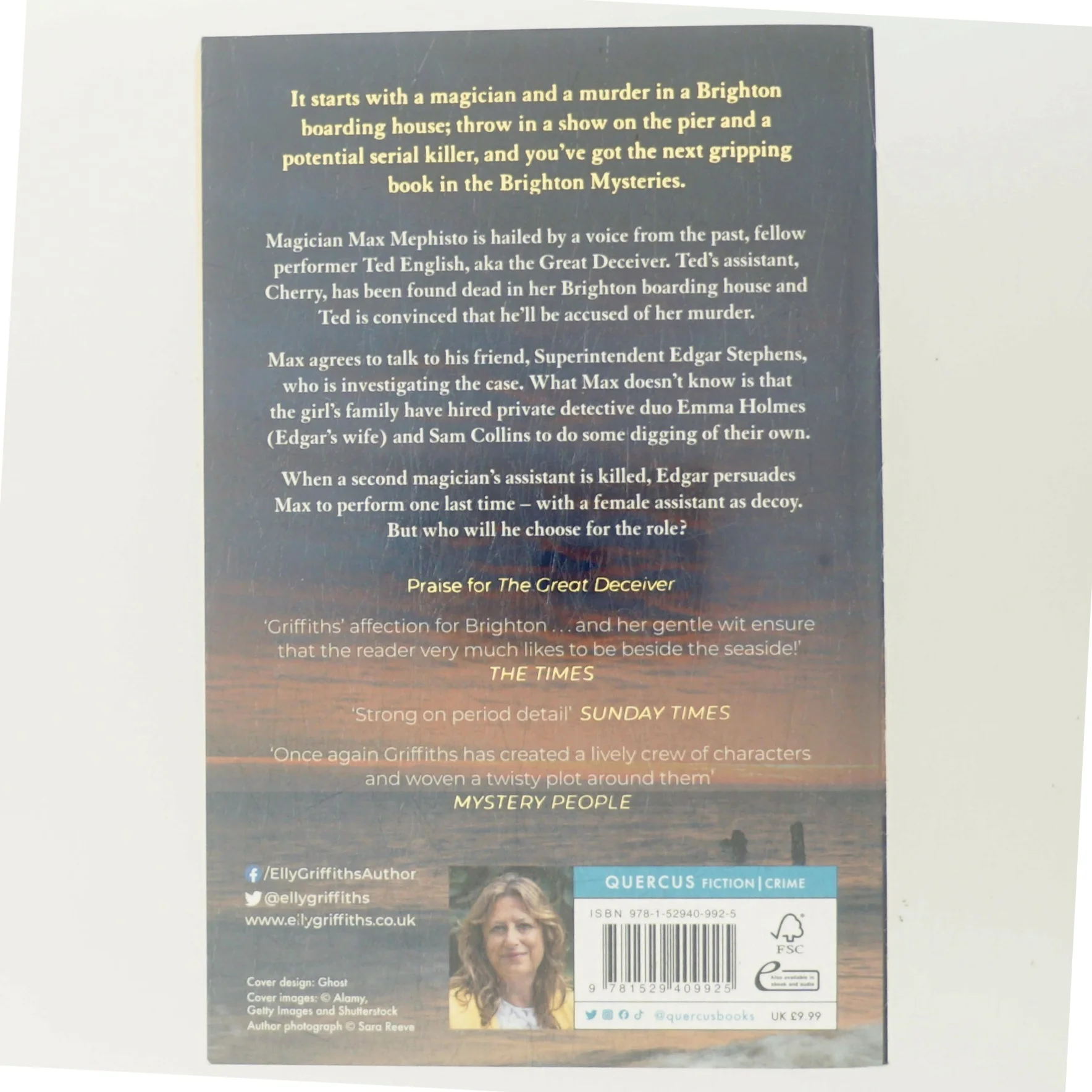 The Great Deceiver af Elly Griffiths (Bog)