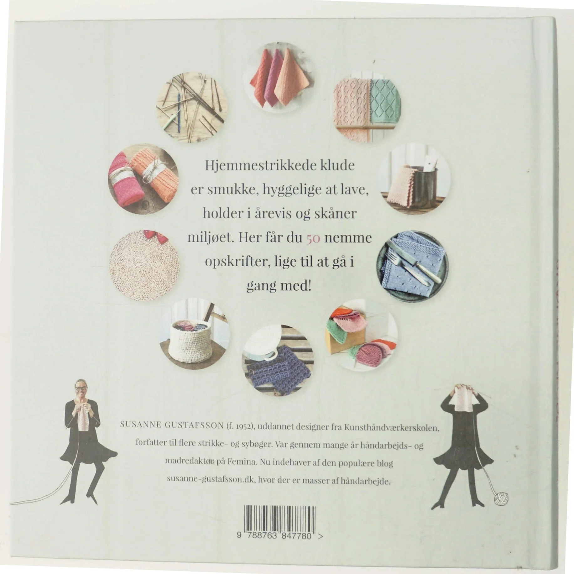 Skønne klude : 50 ting du nemt kan strikke og hækle til dit hjem af Susanne Gustafsson (Bog)