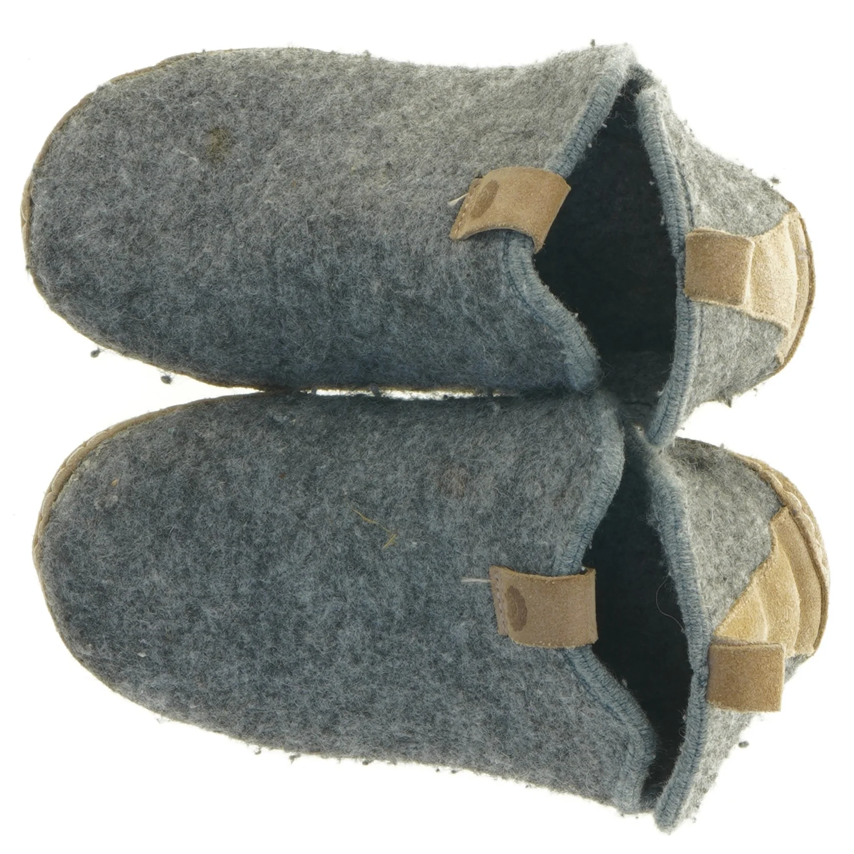 Filtede uldhjemmesko (str. 22 cm)