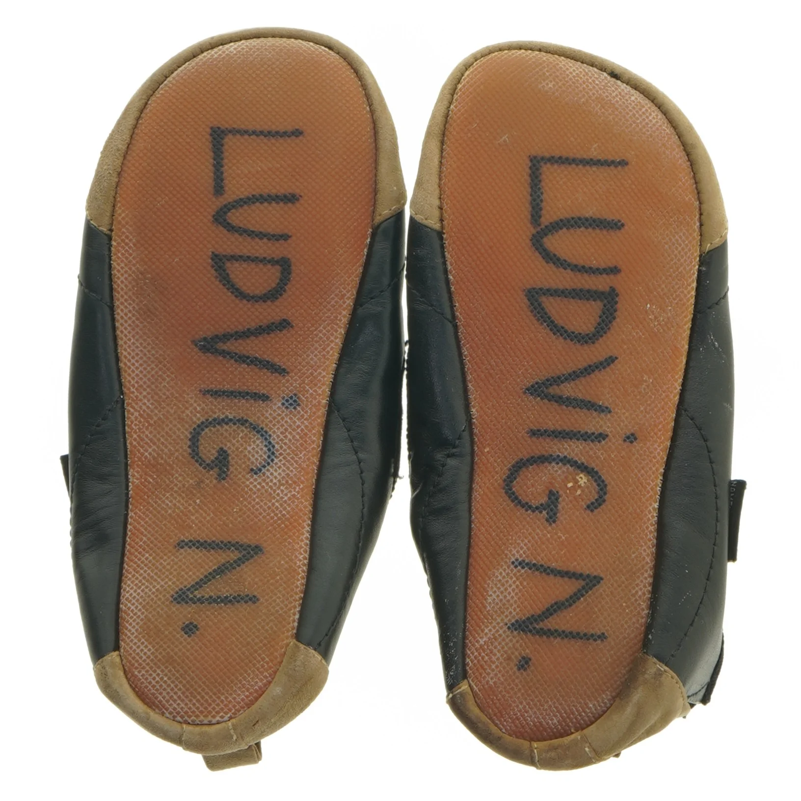 Børne lædersko med stjerne fra Petit (str. 31 )