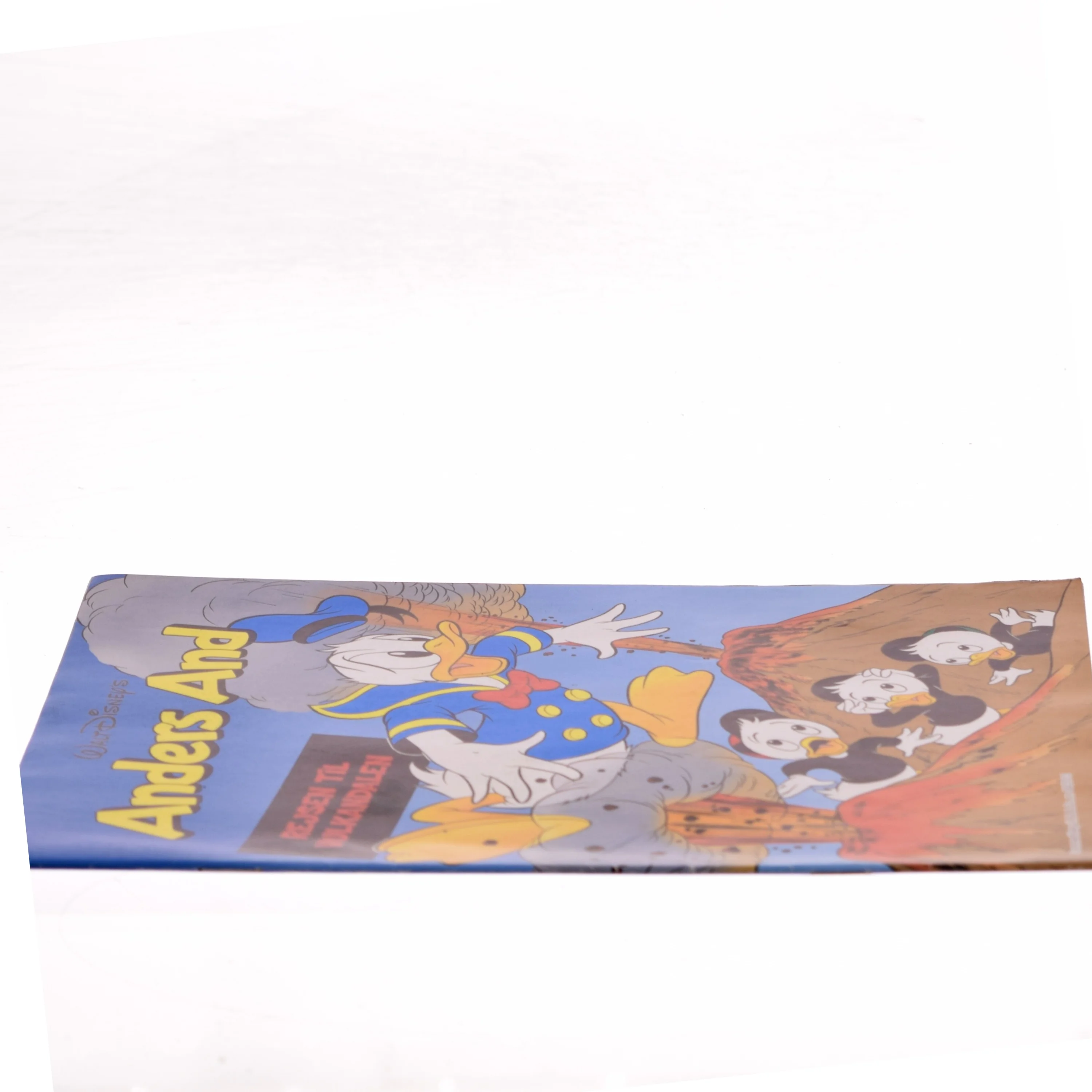 Anders And: Rejsen til Vulkandalen (Bog)