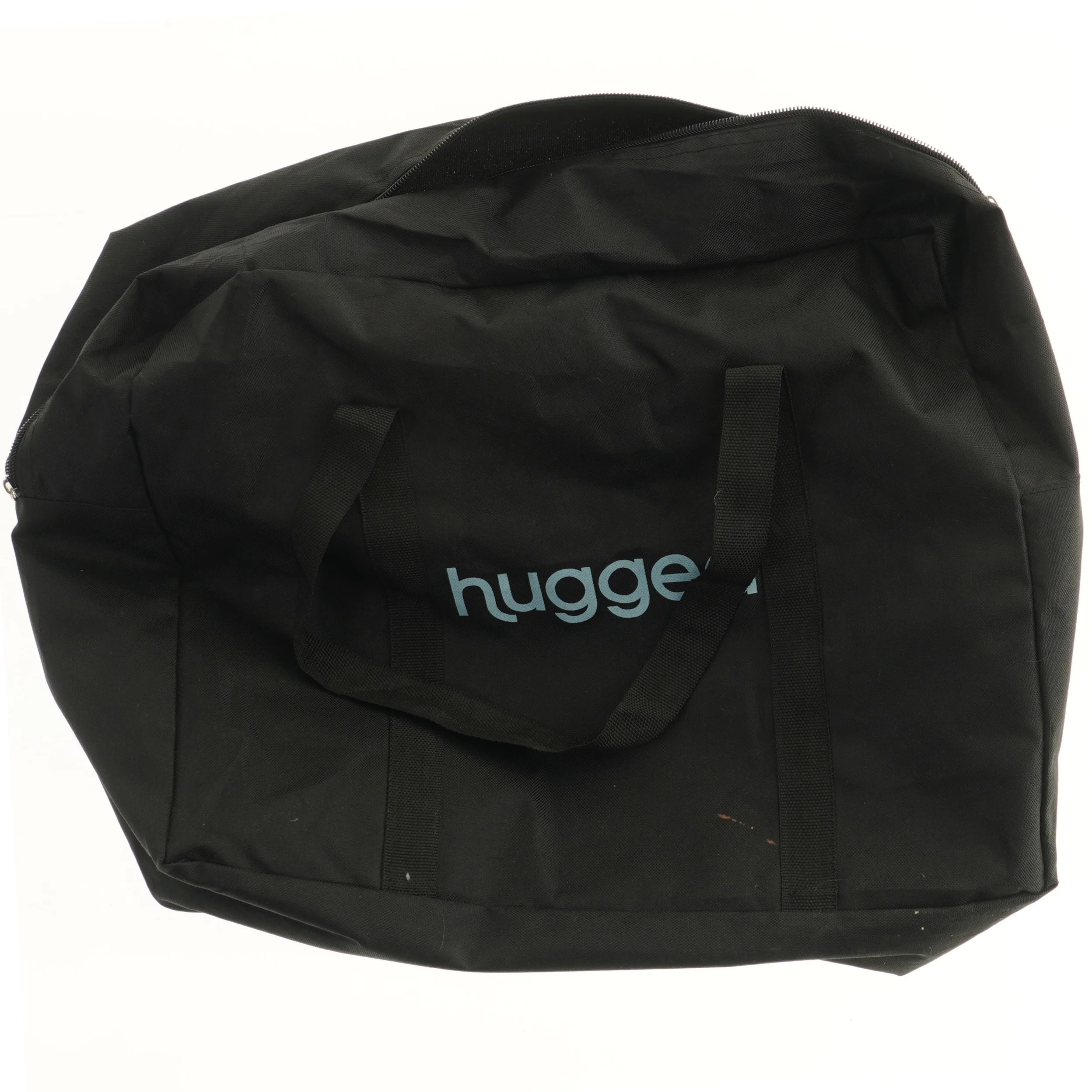 Hæklet tæppe med taske fra hugged (str. 220x220 cm)