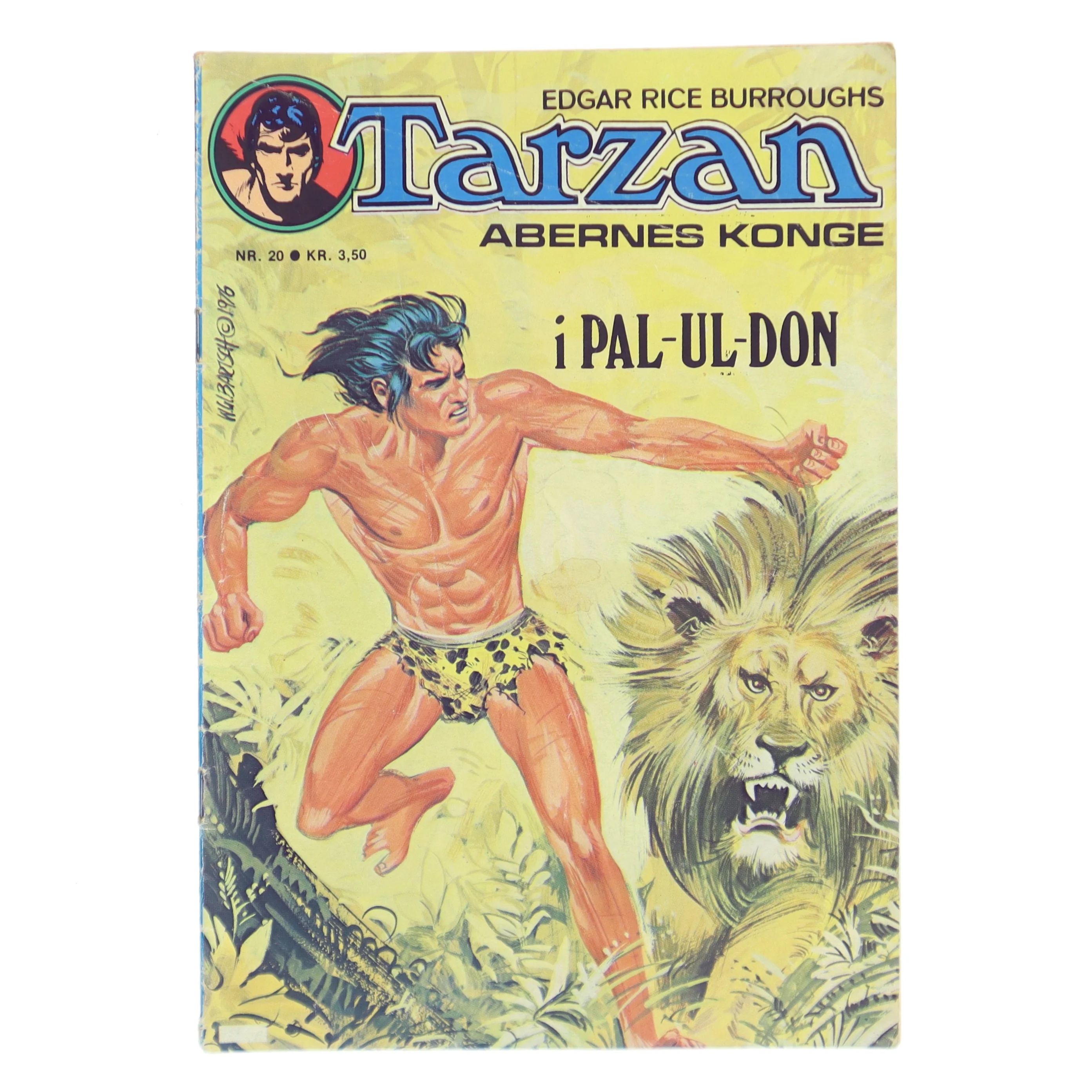 Tarzan Abernes Konge i Pal-ul-Don af Edgar Rice Burroughs (Bog)