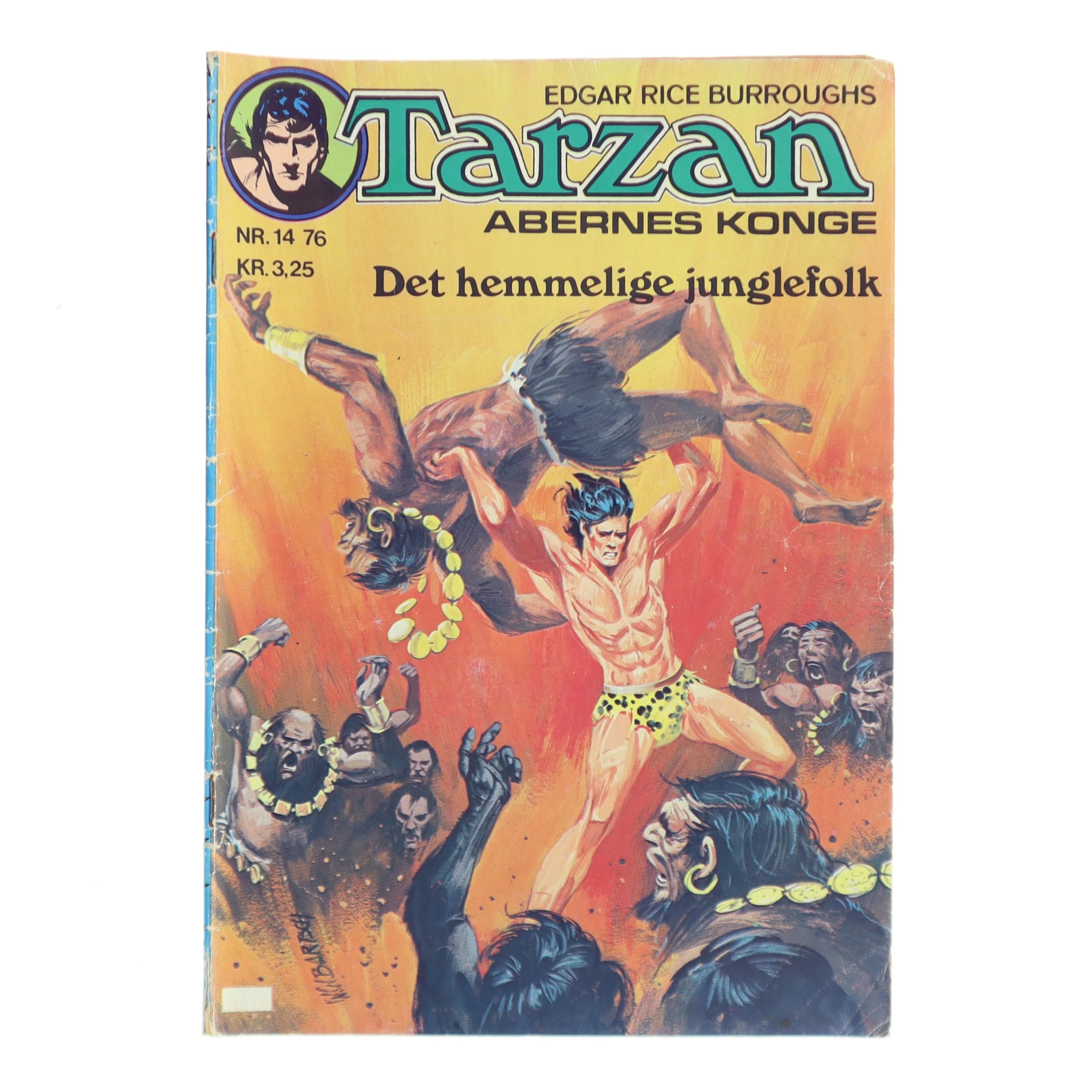Tarzan - Abernes Konge: Det hemmelige junglefolk af Edgar Rice Burroughs (Bog)