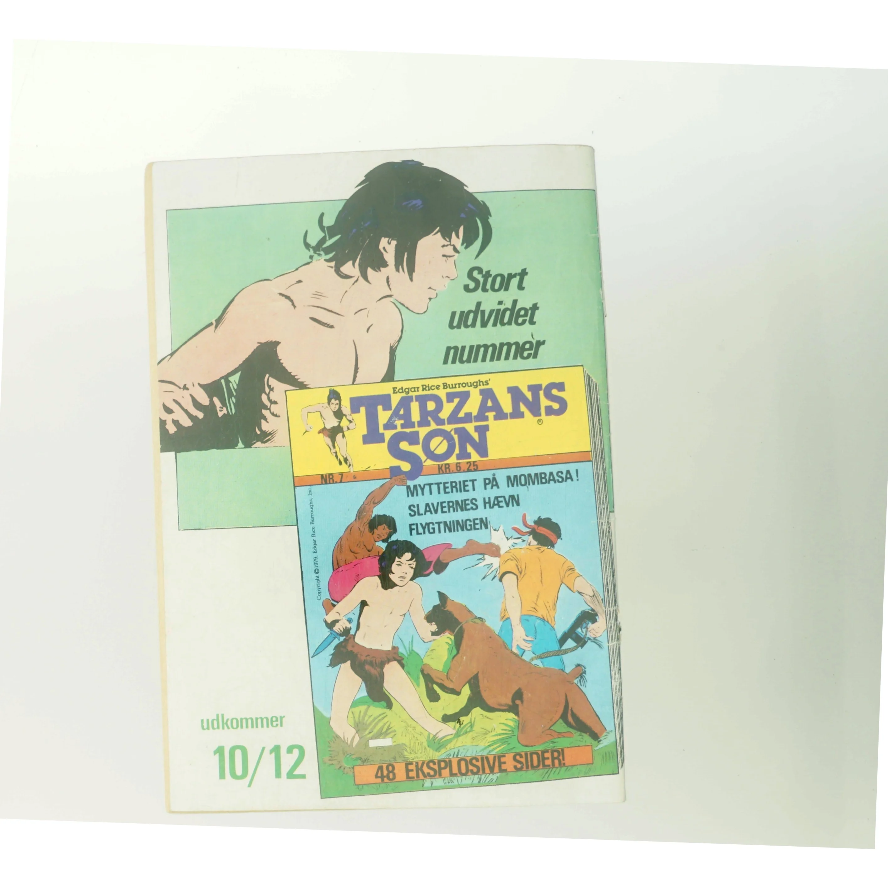 Tarzans Søn af Edgar Rice Burroughs (Bog)