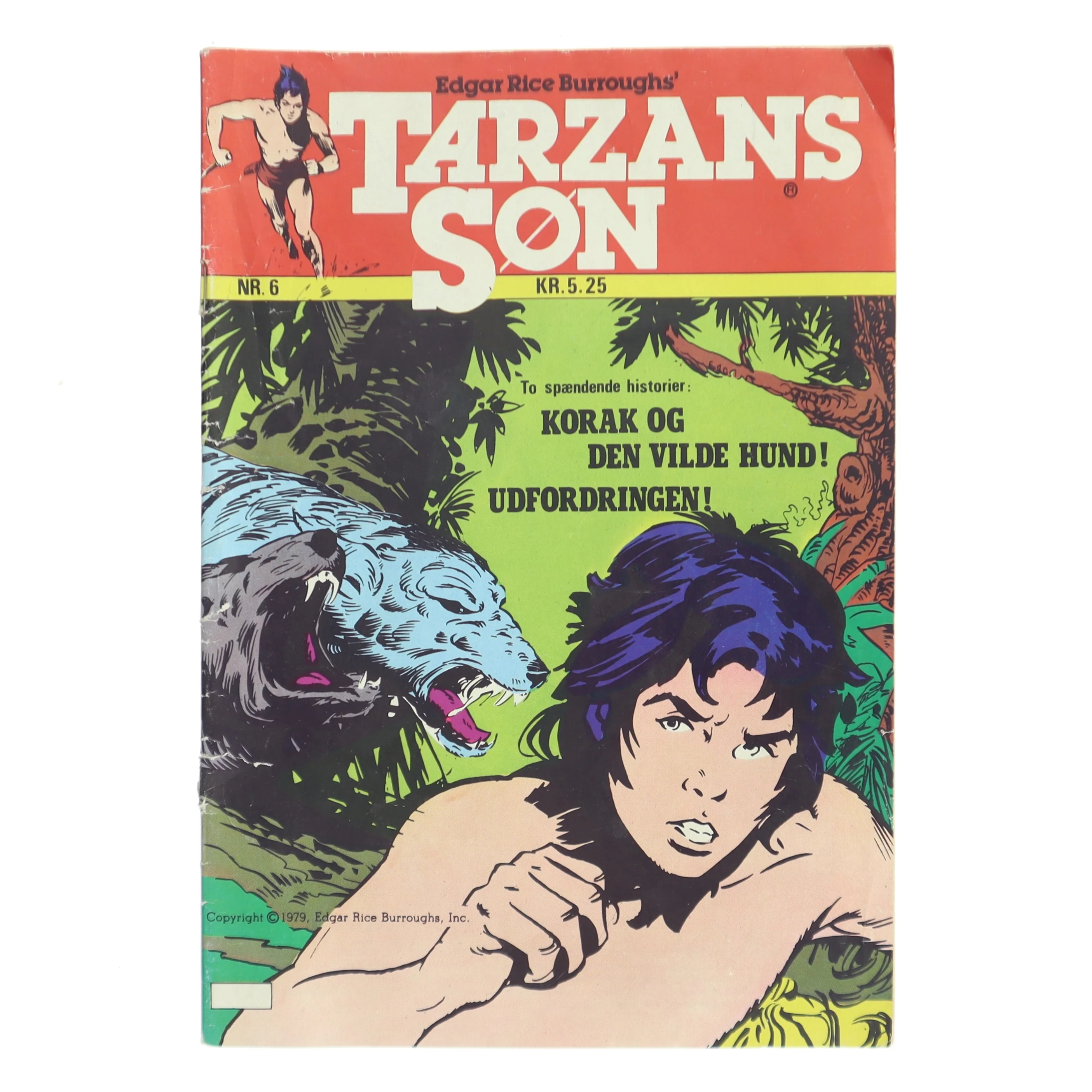 Tarzans Søn af Edgar Rice Burroughs (Bog)
