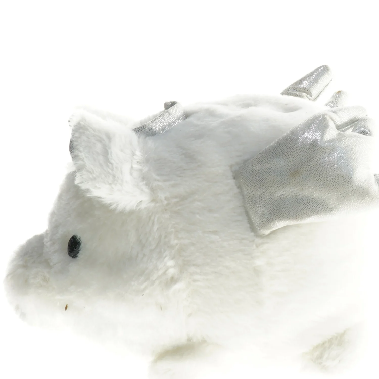 Hvid bamse (str. 20 x 17 cm)