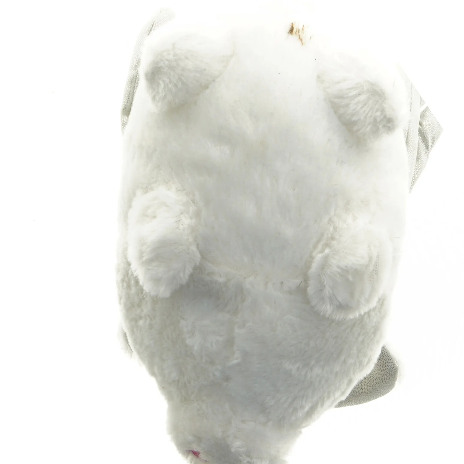 Hvid bamse (str. 20 x 17 cm)