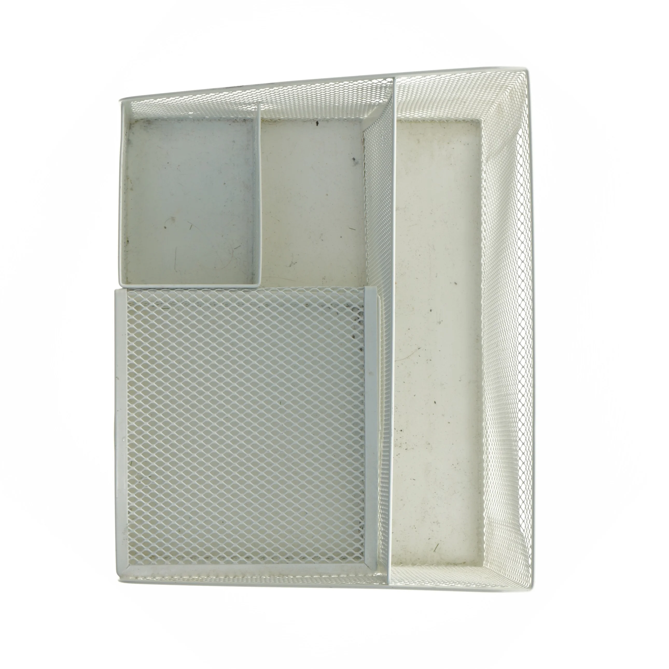 Metalmesh skrivebordsorganisator (str. 26 x 21 cm)