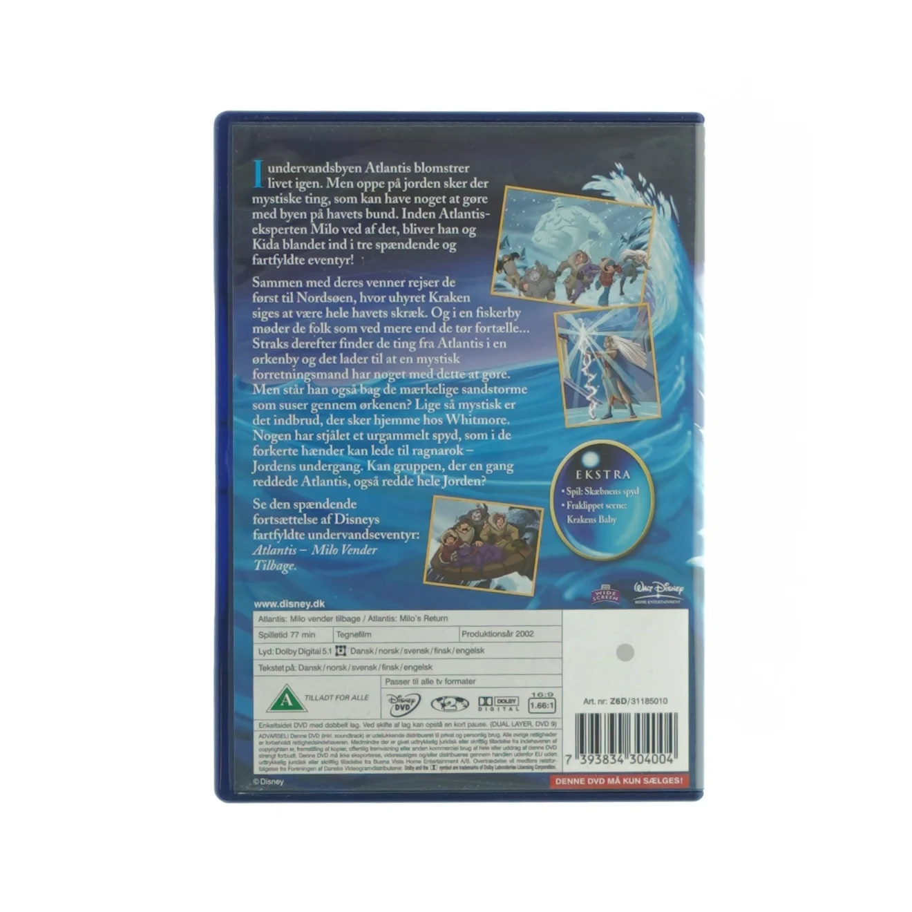 Atlantis - Mlo vender tilbage (DVD)