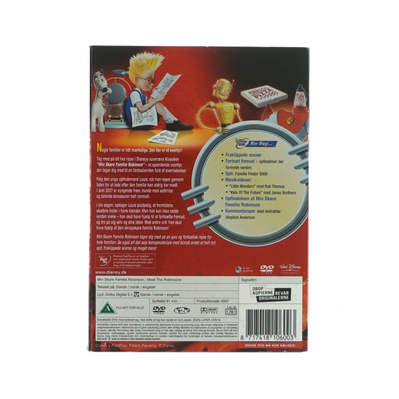 Min skøre familie Robinson (DVD)