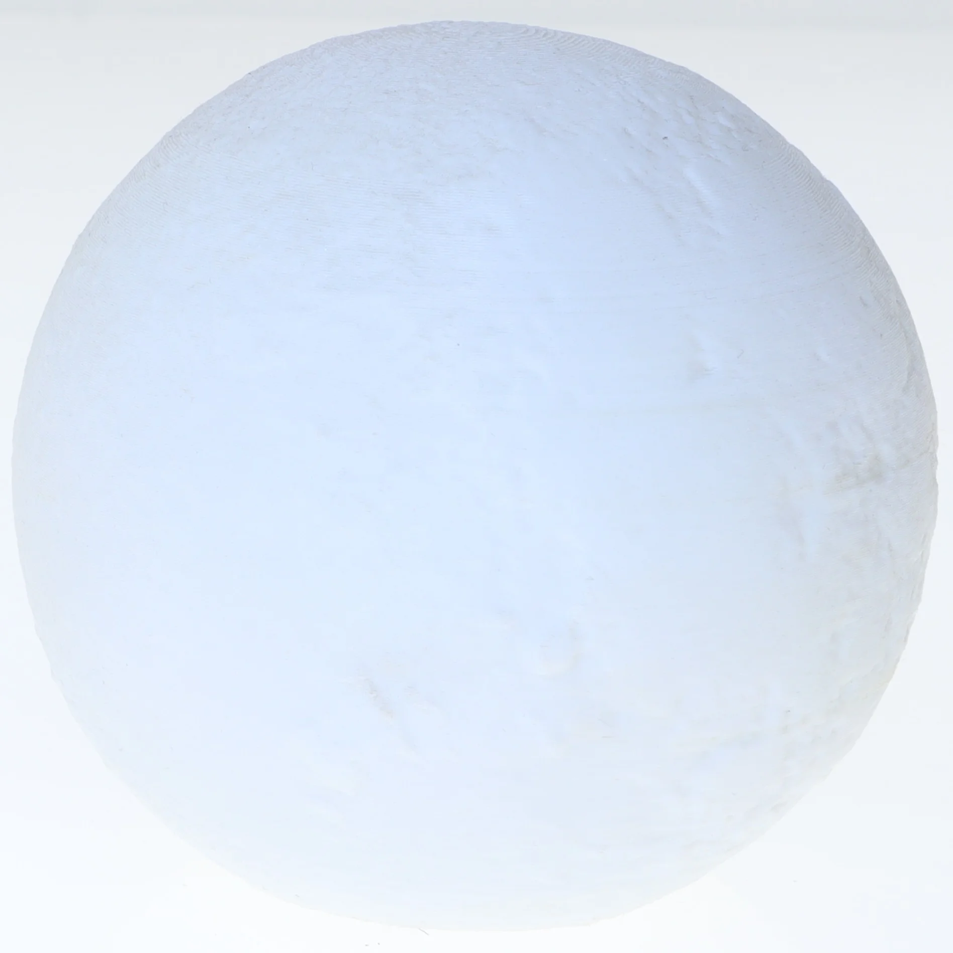 Hvid kugle lampe (str. Ø 6,5 cm)