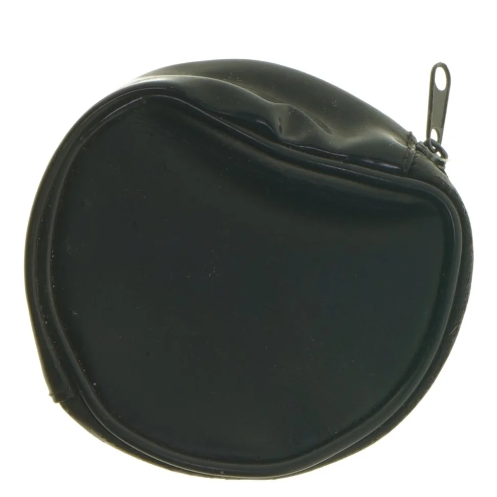 Leopard mønstret pung (str. Ø 10,5 cm)