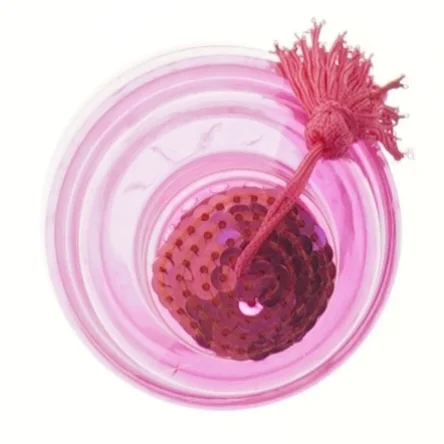 Pink cocktail shaker (str. 16 cm)