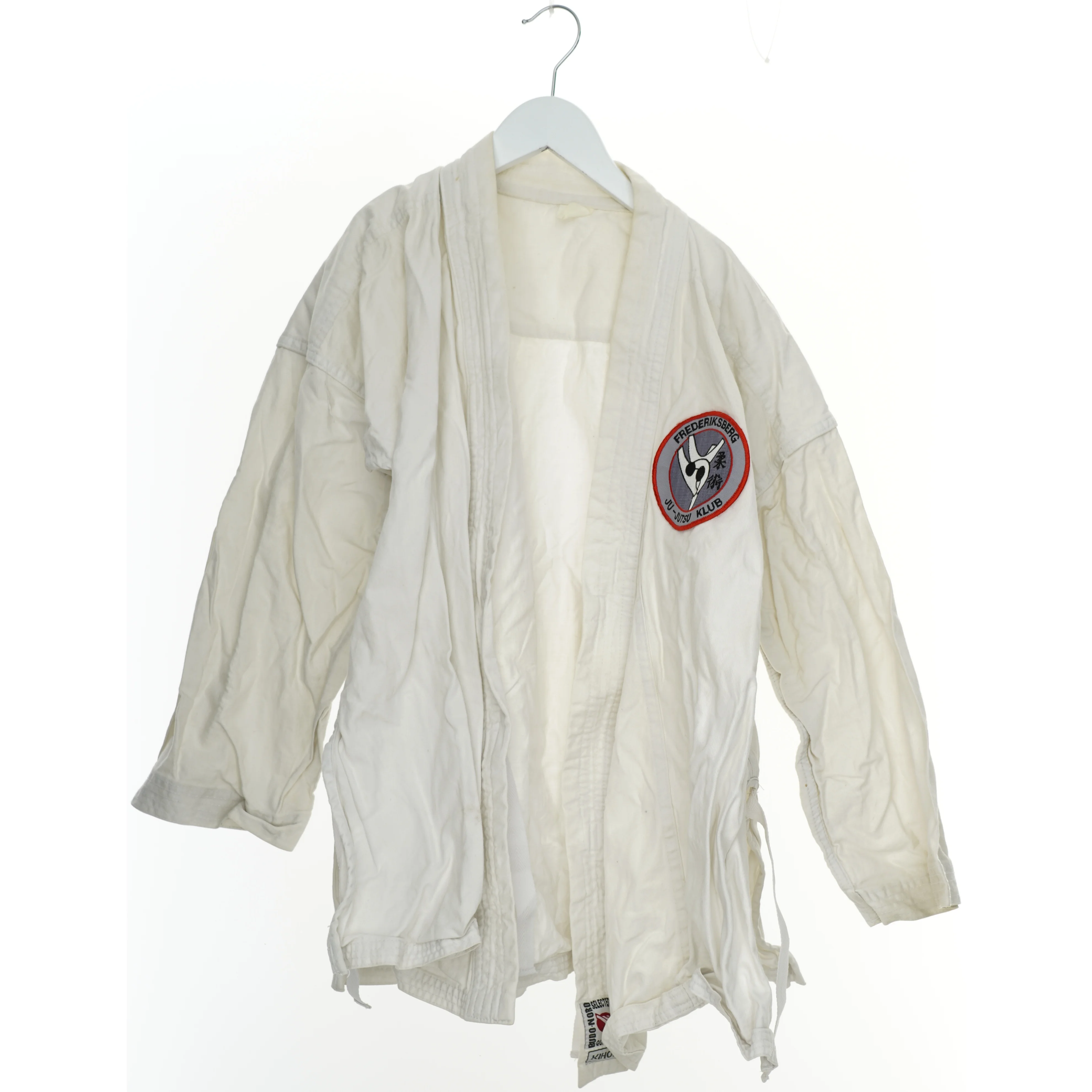 Hvid Judogi Jakke mærke Budo Noro (str.  180 )