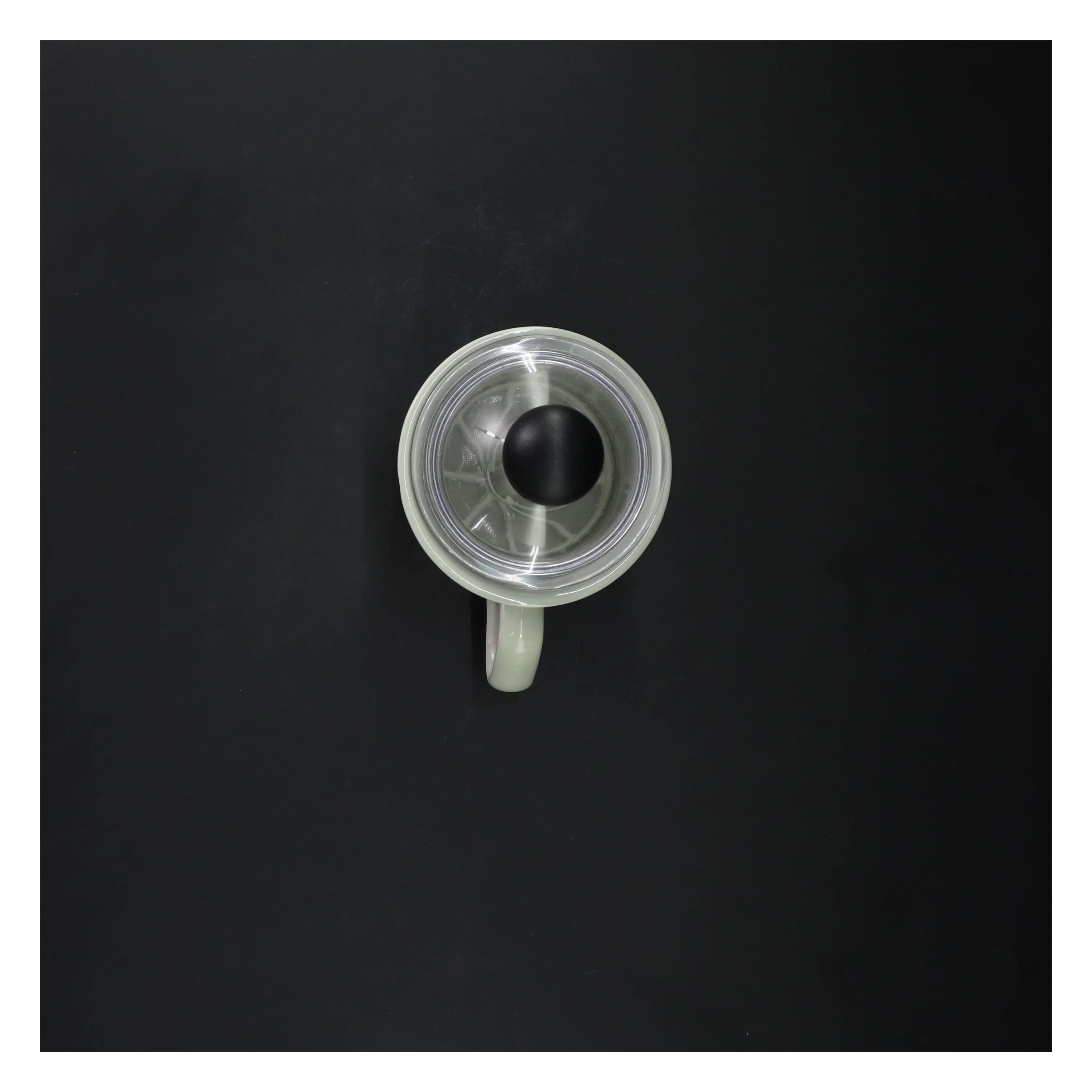 Cappuccino creamer med låg og pisker fra Frabosk (str. 19 cm)