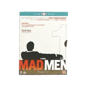 Mad Men sæson 1 - 4 discs