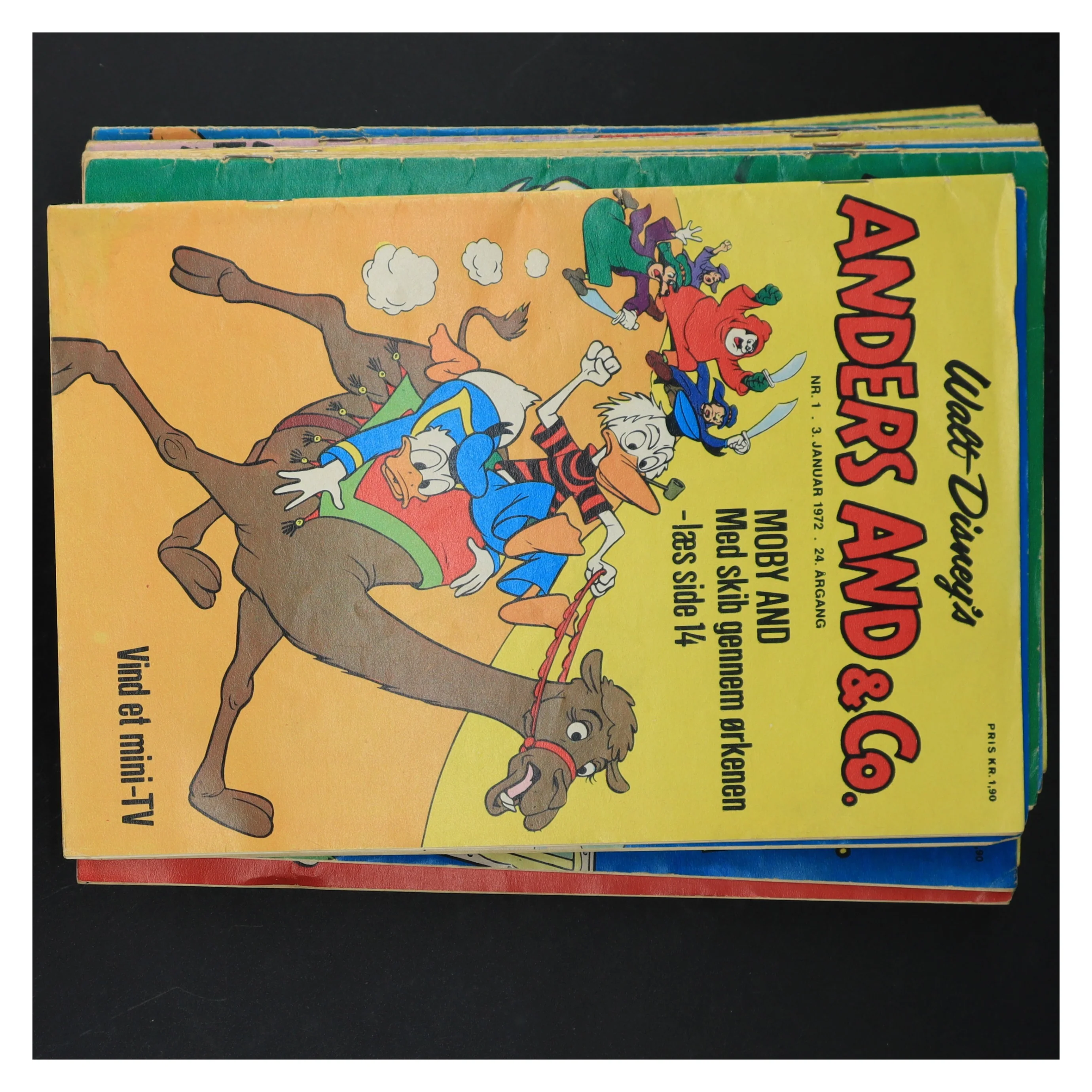 Stak af Anders And & Co. tegneserier