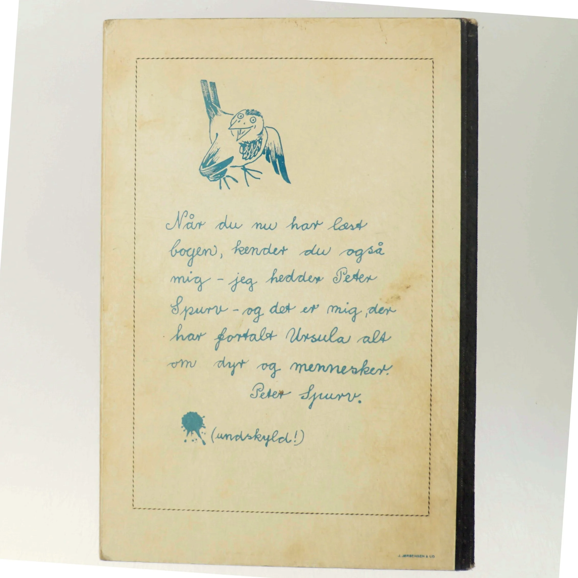 Bog 'Historien om Ursula' fra Aschhoug Dansk Forlag