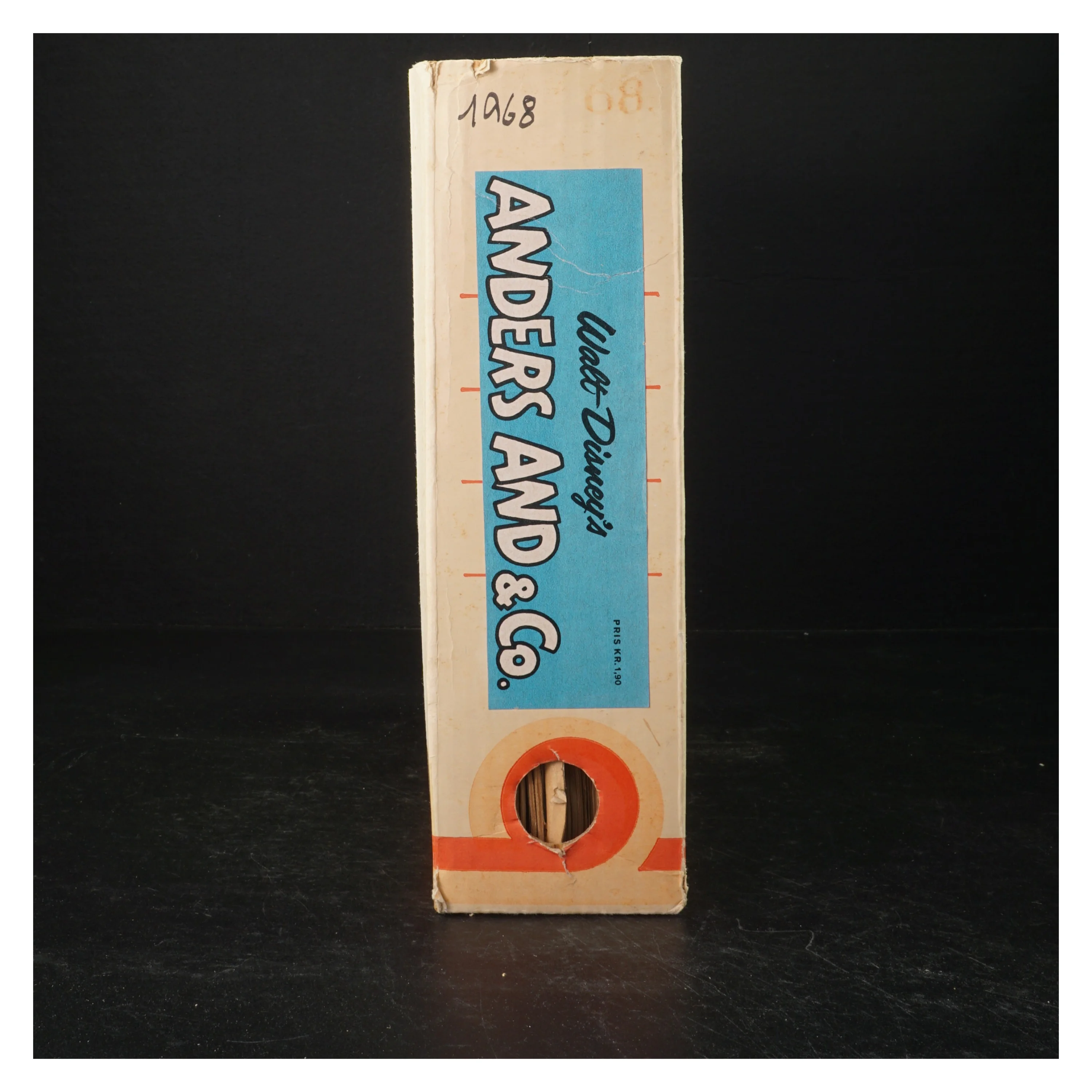 Samling af Anders And & Co. tegneserieblade (str. Standard bladstørrelse)