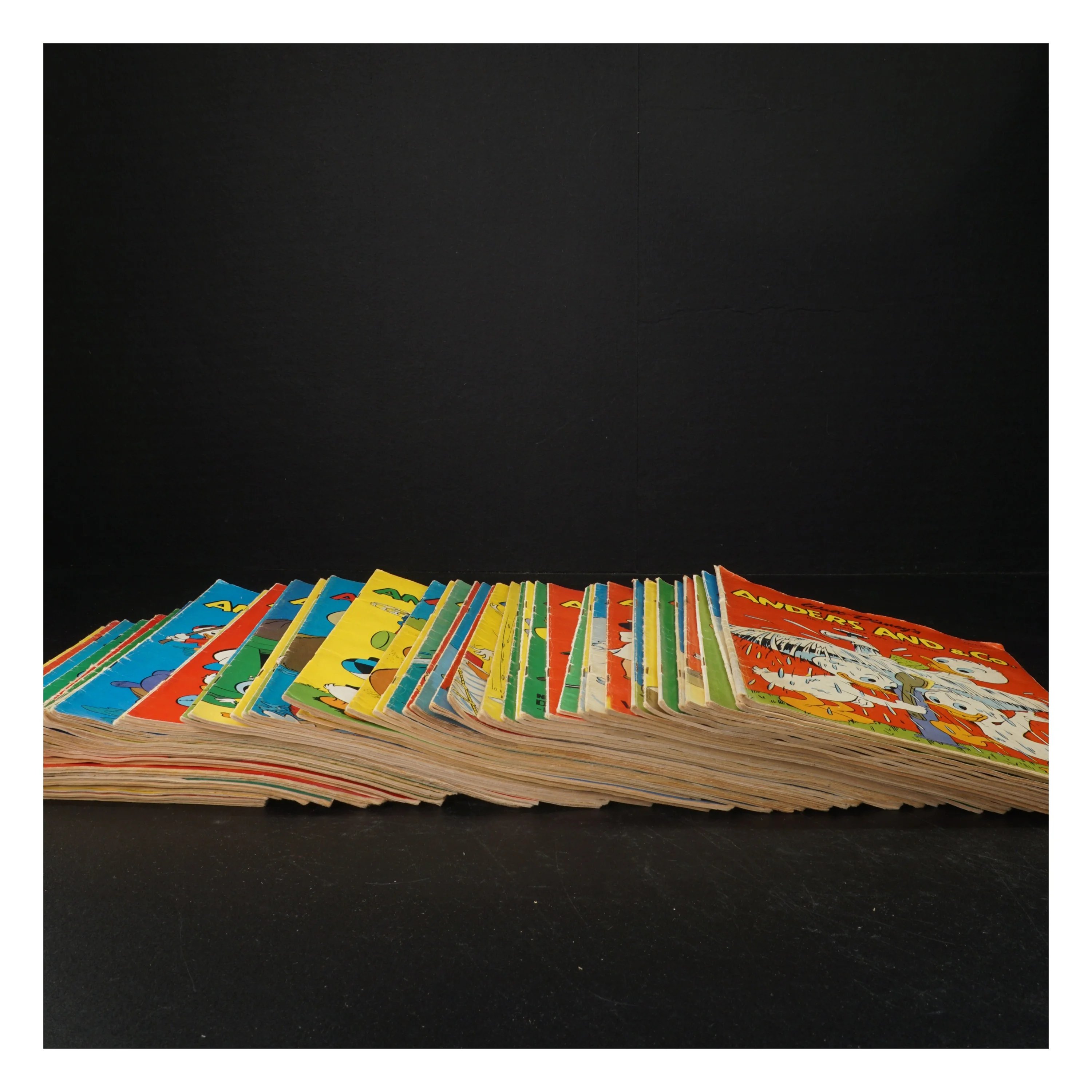 Samling af Anders And & Co. tegneserieblade