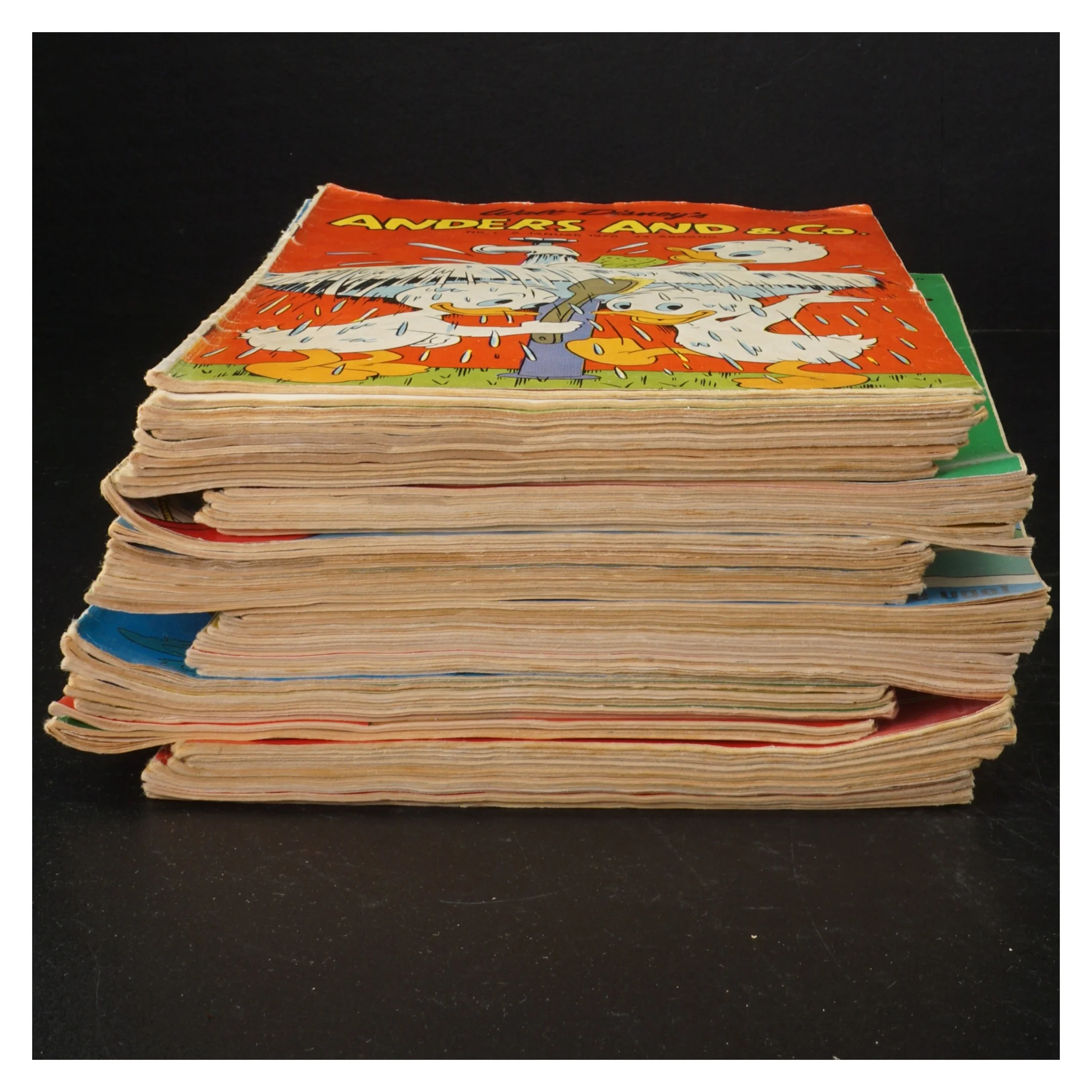 Samling af Anders And & Co. tegneserieblade