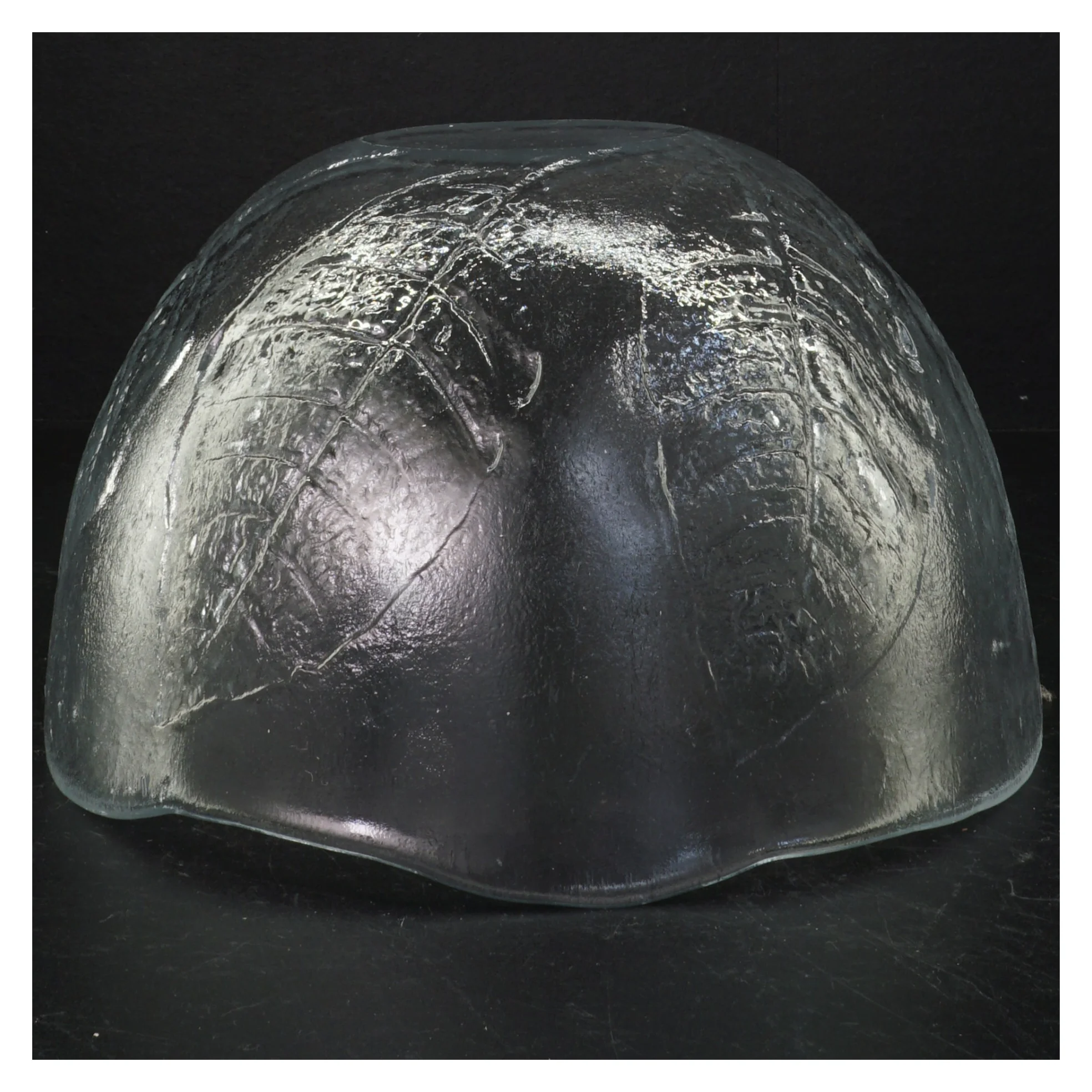 Stor glas skål (str. 23 cm)