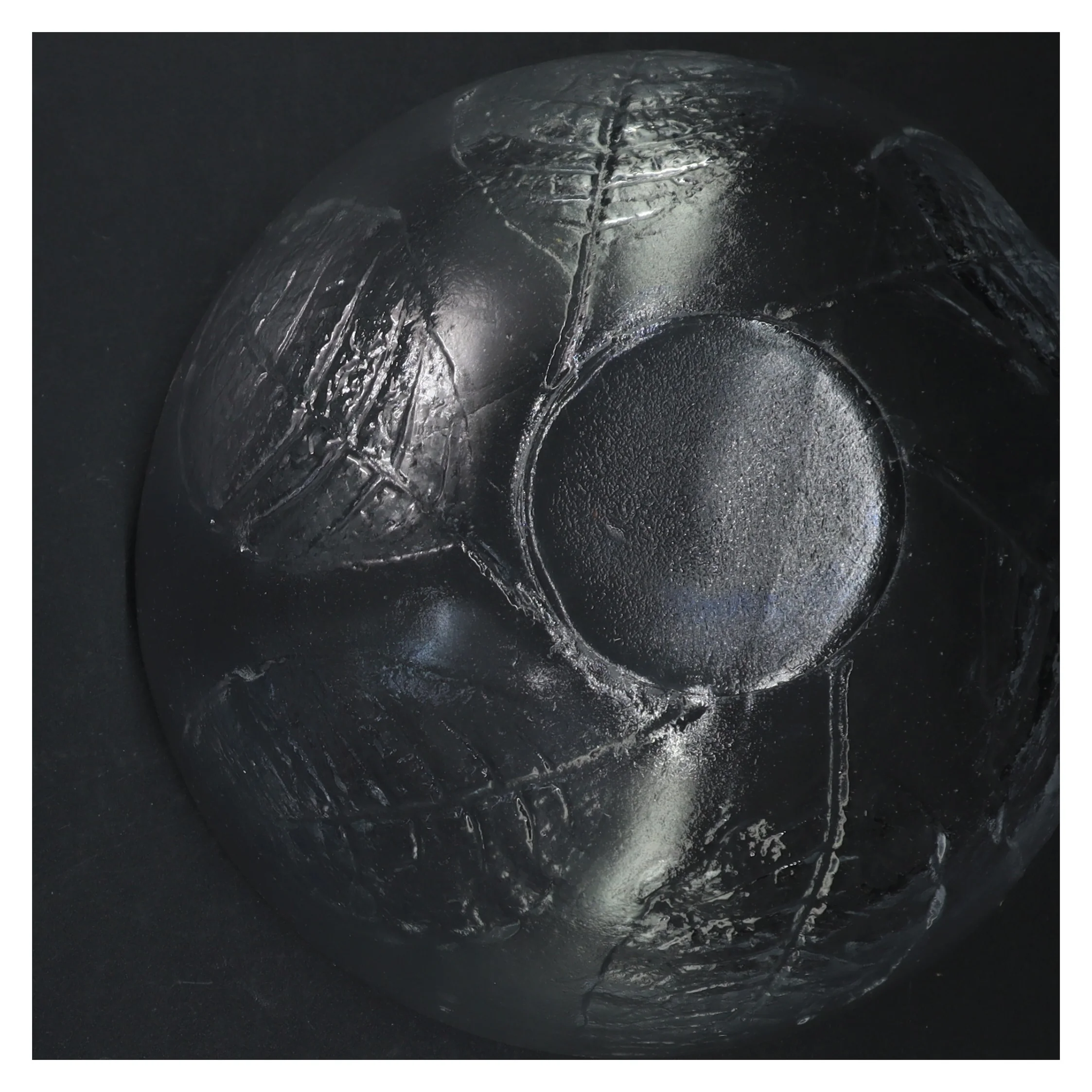 Stor glas skål (str. 23 cm)