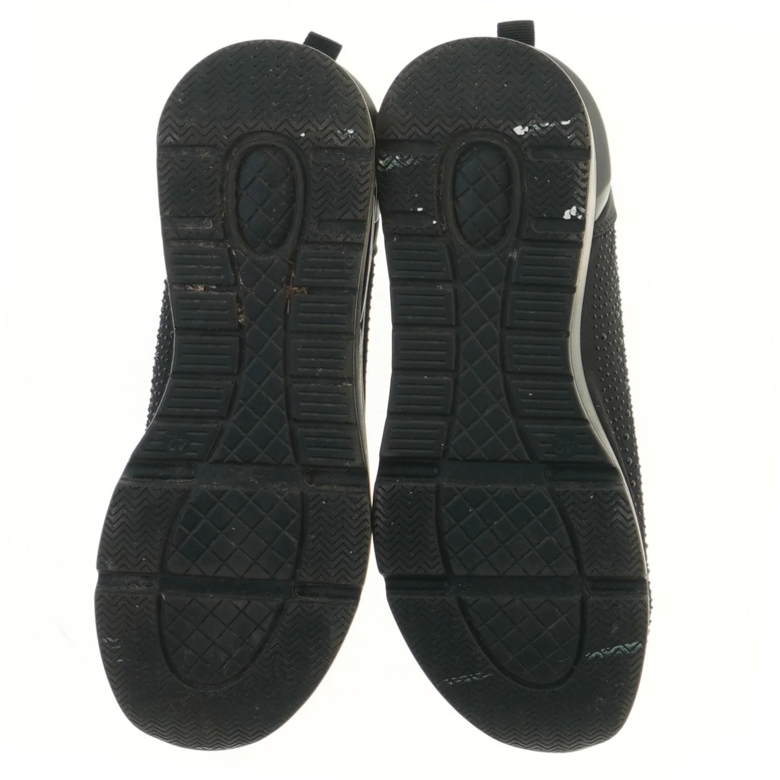 Sorte sneakers med sten fra Venice (str. 30 cm)