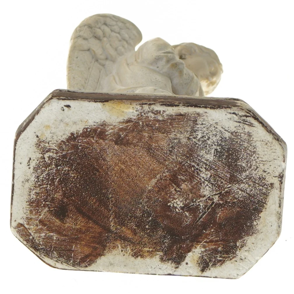 Statue af knælende engel (str. 22x13x9 cm)