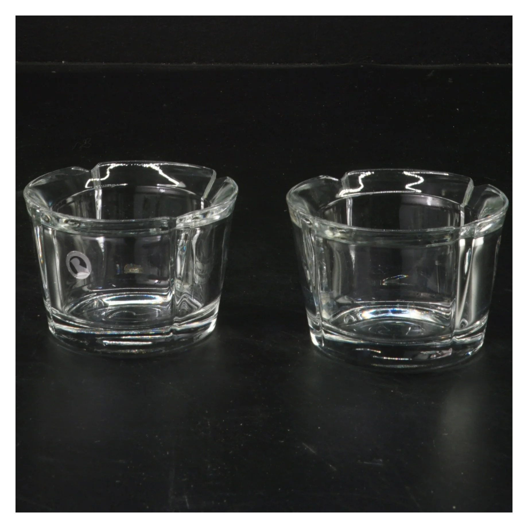 Glas askebægre 2 stk fra Rosendahl (str. 2 stk Ø 8 cm)