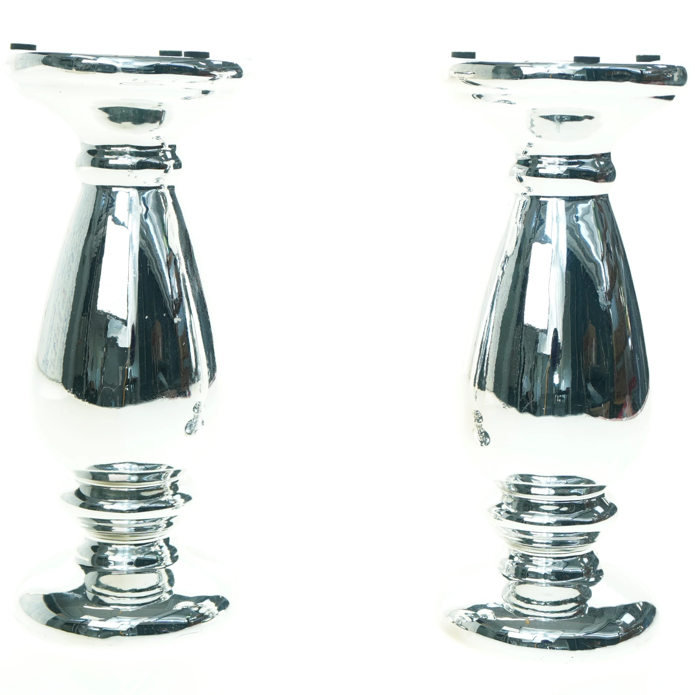 Glas lysestager (str. 10 x 24 cm)